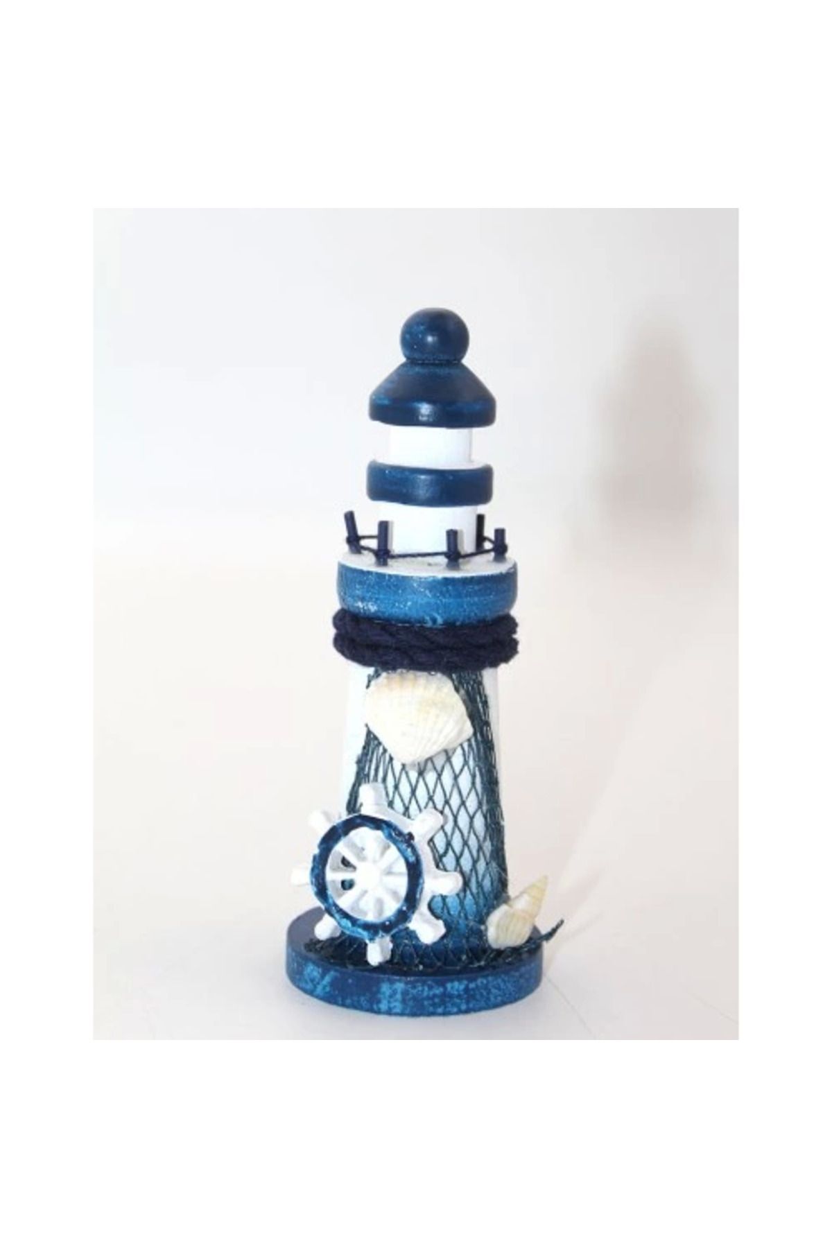 MELFSHOP Ahşap Marin Deniz Feneri Model 2