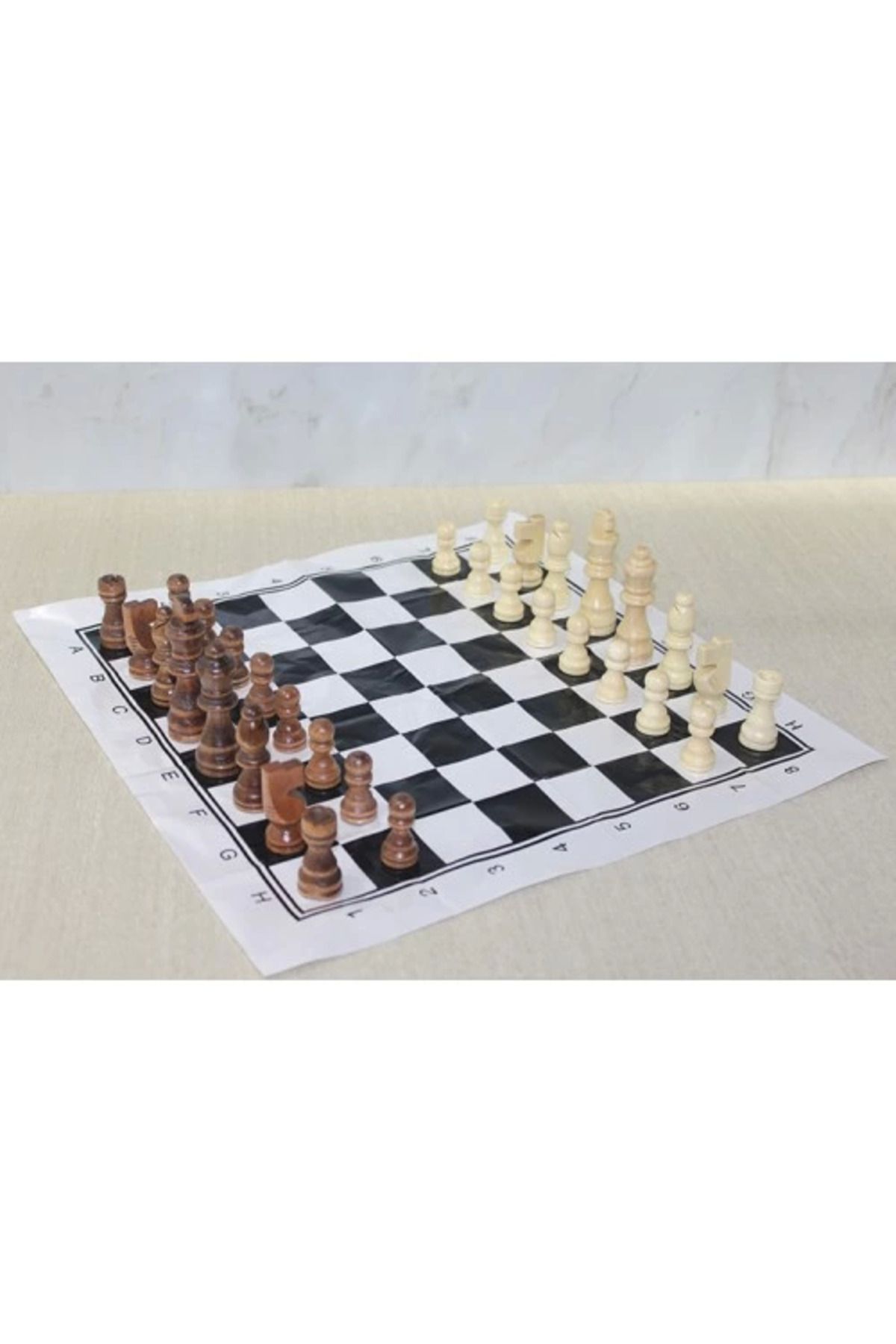 fiyora Ahşap Satranç Taşı 10 Cm