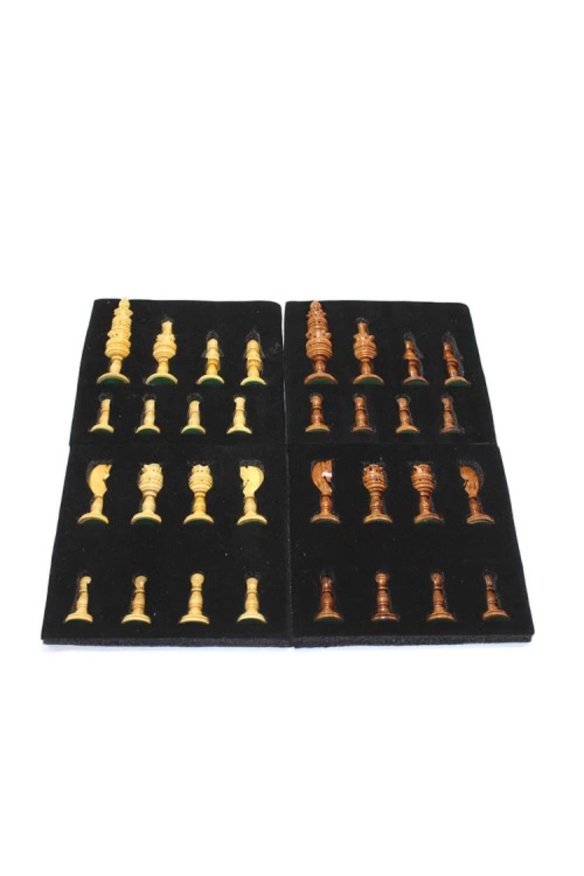 MELFSHOP Ahşap Satranç Taşı No 1