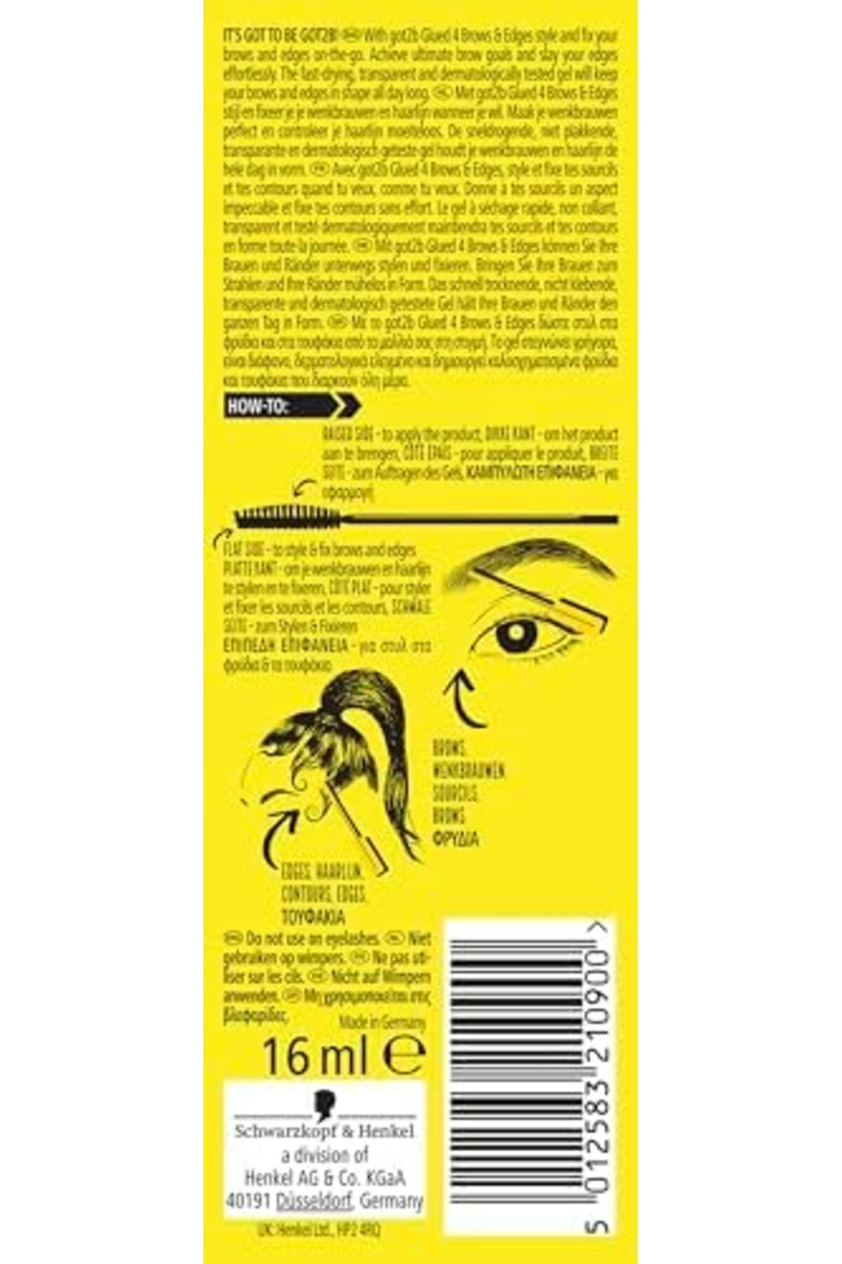 Schwarzkopf-2-in-1 Gel Stick for Brows and Edges by Schwarzkopf 4