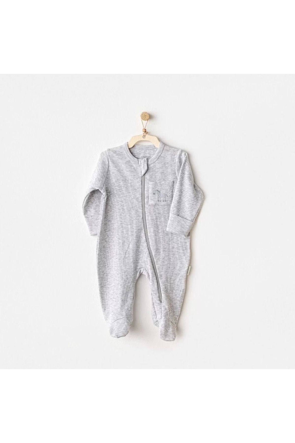 dalinda Andywawa Ac25811 Romper Little King Bebek Tulum Grey