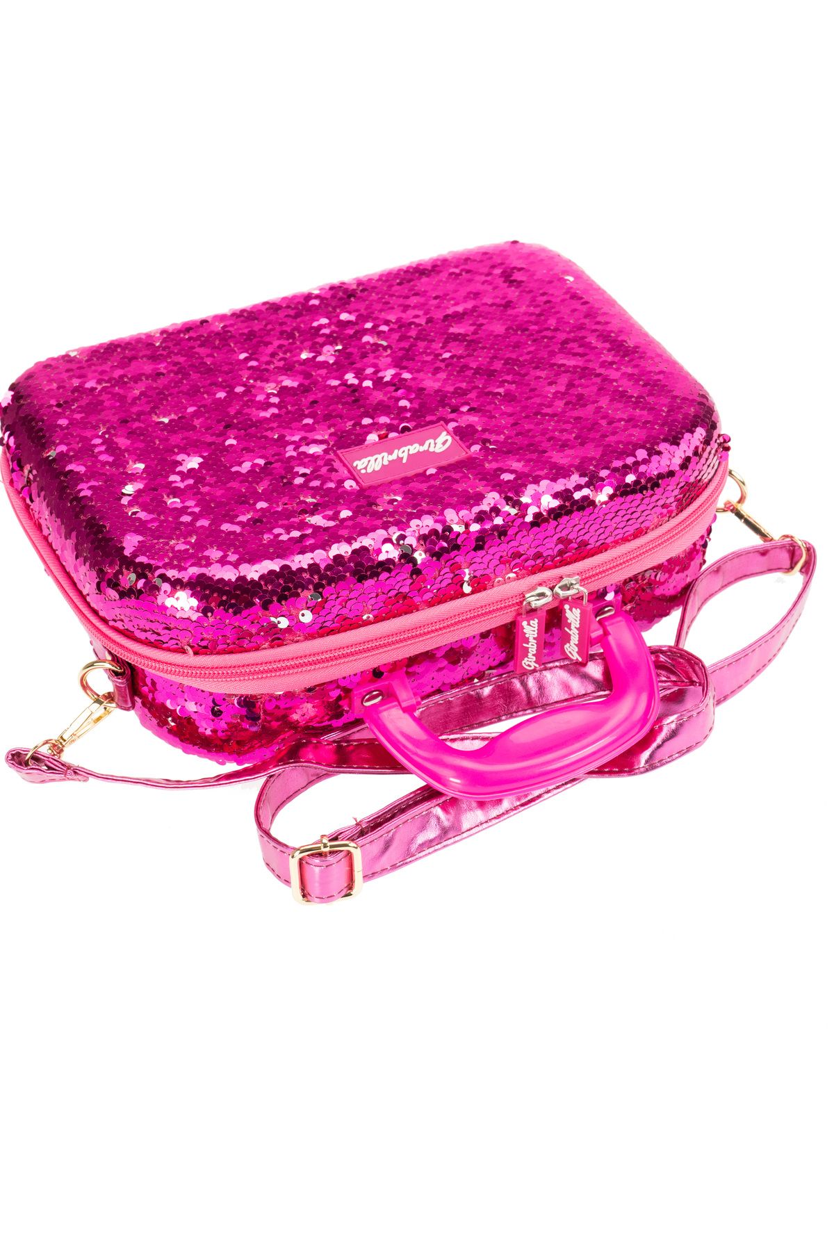 Girabrilla-Geantă de machiaj pentru copii Sparkly 5