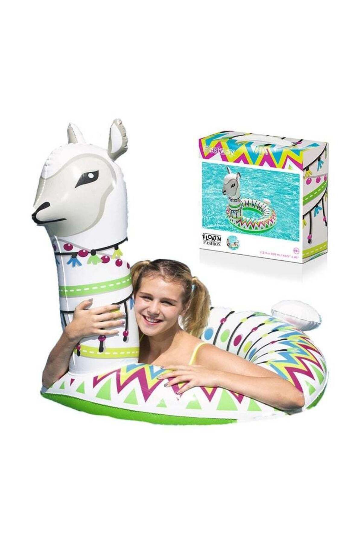 BESTWAY-Bestway Alpaca Pool Float 113x108cm 26-36158cm 3