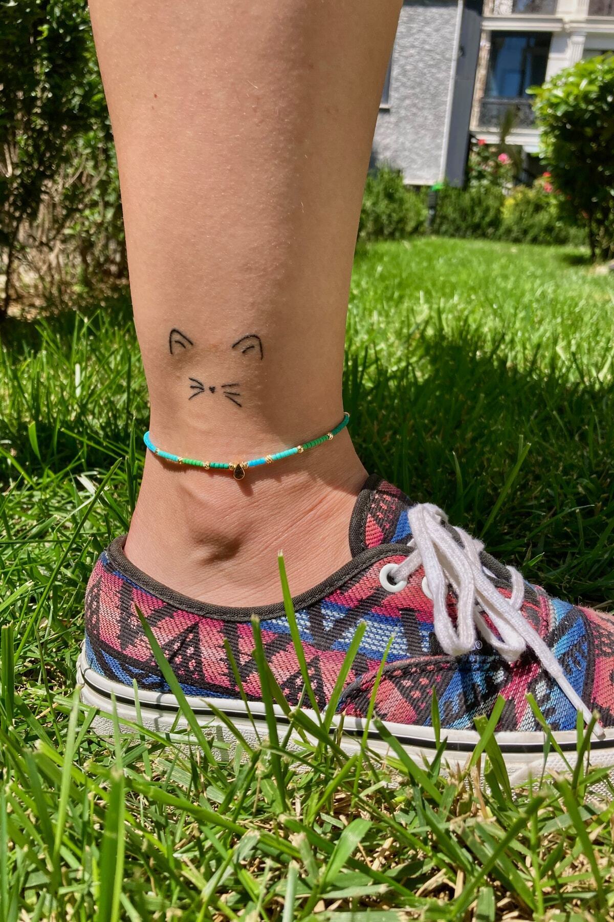 Anklet with Afghan Bead Water Drop Figure