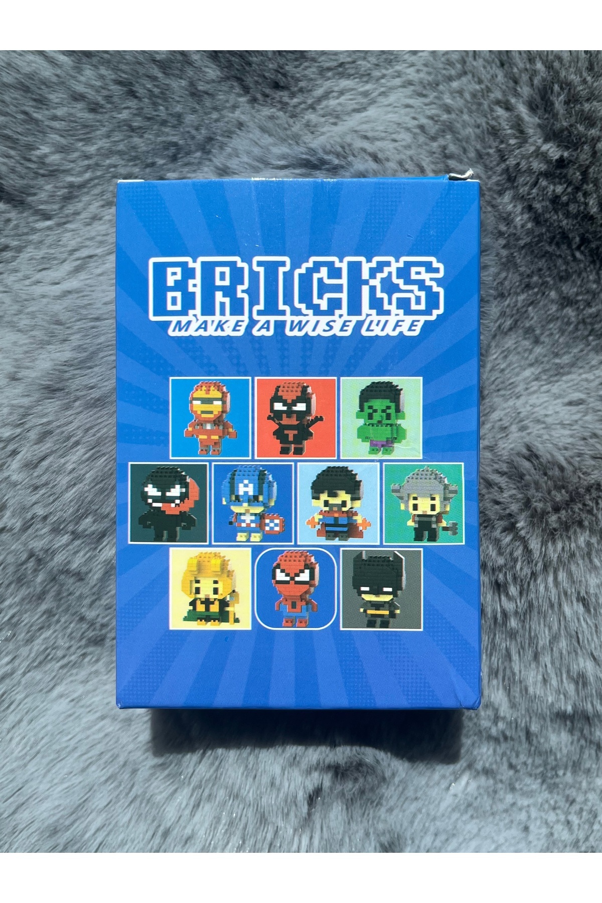 اسپایدر بریکس اسباب‌بازی‌های مینی ساختنی، بلوک‌های ساختمانی