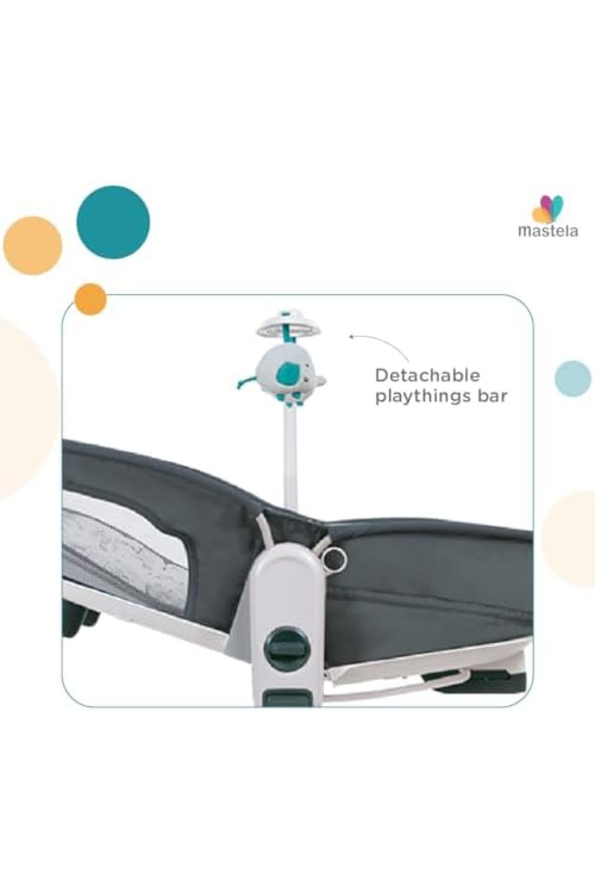Mastela-6-in-1 Multifunctional Baby Bed by Mastela 4