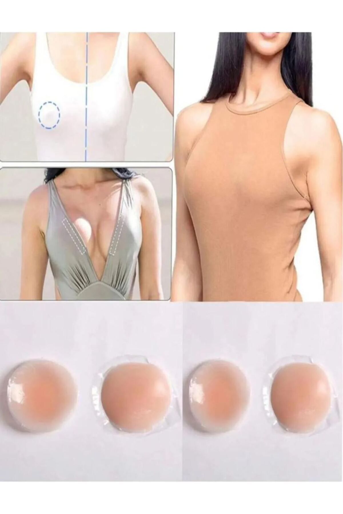 alec lingerie Silikon Göğüs Ucu Kapatıcı