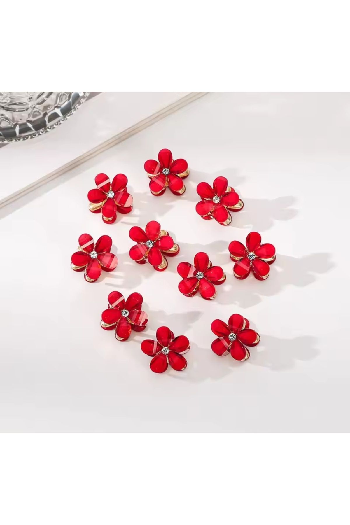 GÜLPEŞE-2 Colorful Minimal Flower Latch Buckles in Model 596 3