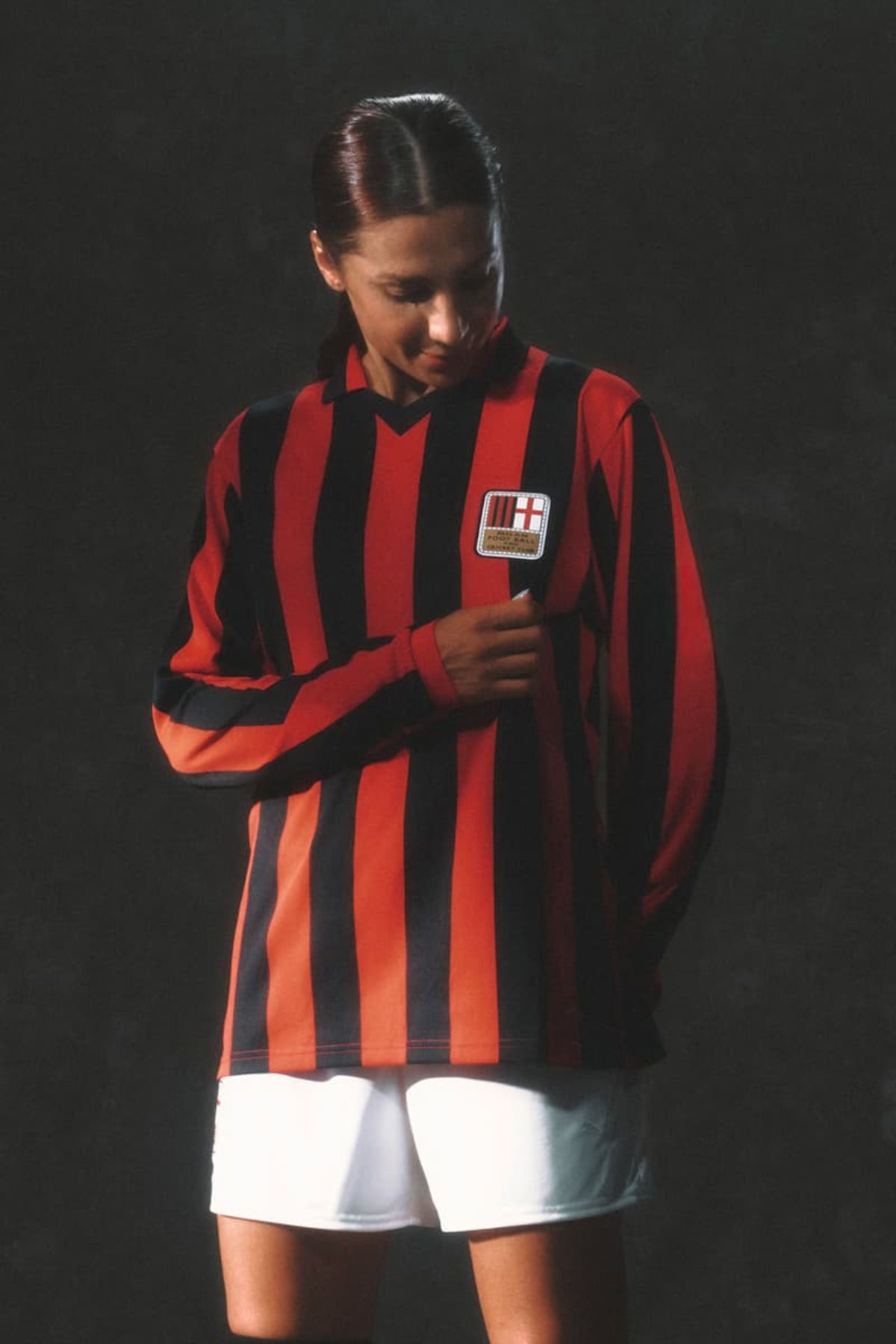 kombinezyum AC. MILAN #8 GATTUSO BASKILI 125.YIL ÖZEL UZUN KOL FORMA