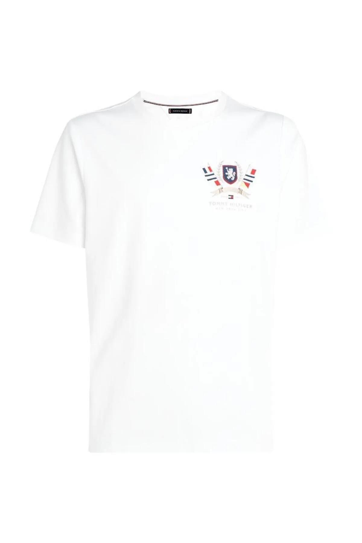 تامی هیلفیگر تی‌شرت مردانه تامی هیلفیگر کرست مدل Mw0mw39970