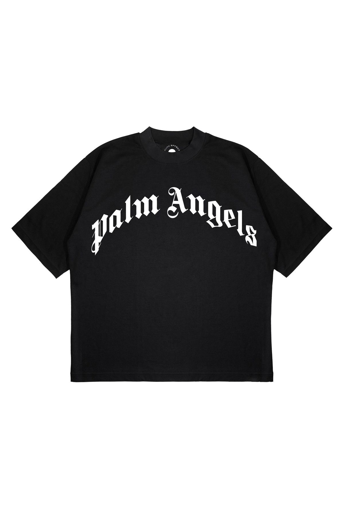 PURE EFFECT-Unisex Palm Angels Classic Printed Boxy Fit Thick Fabric T-Shirt 1