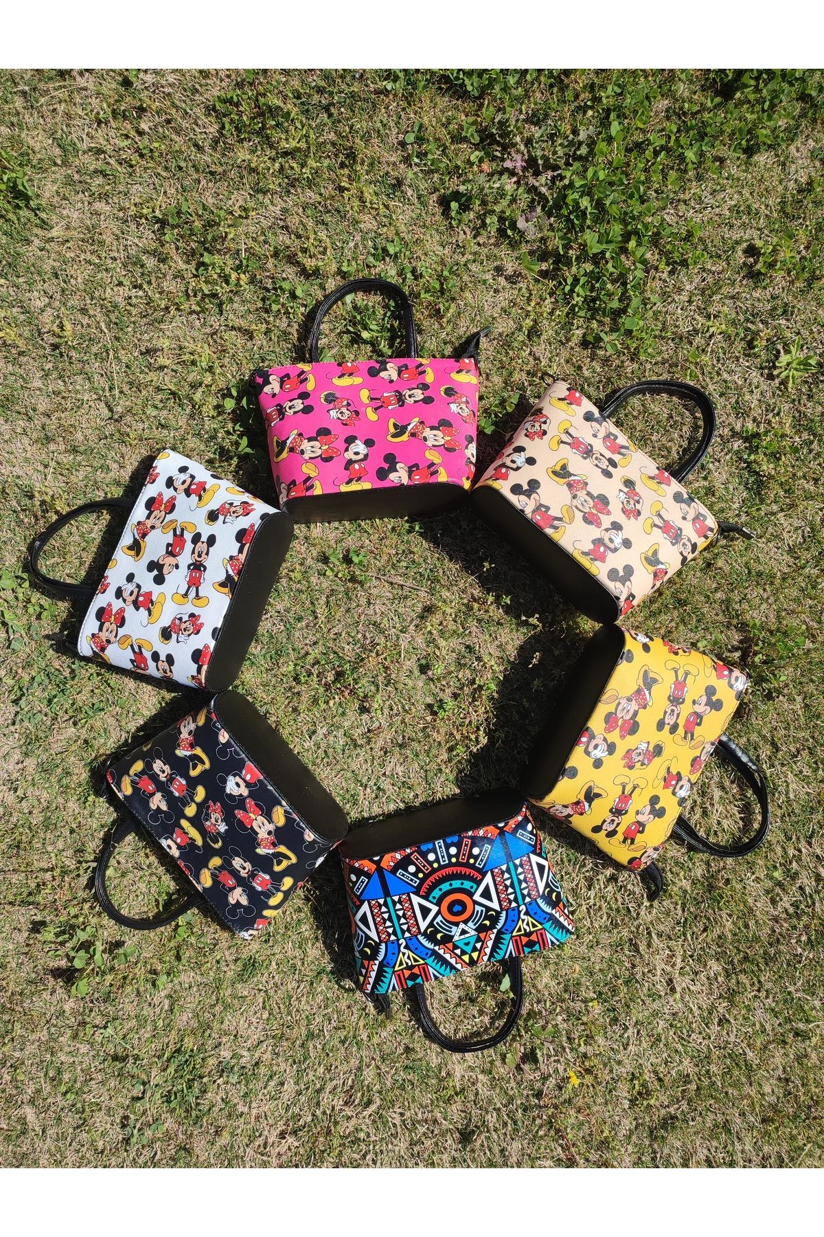 Doze-Yellow Mickey Girl's Bag 2