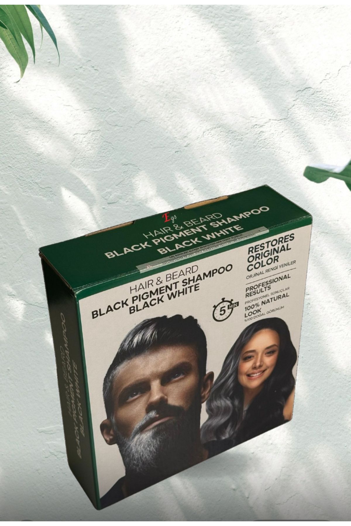Egş BLACK WHİTE PİGMENT ŞAMPUAN - 1