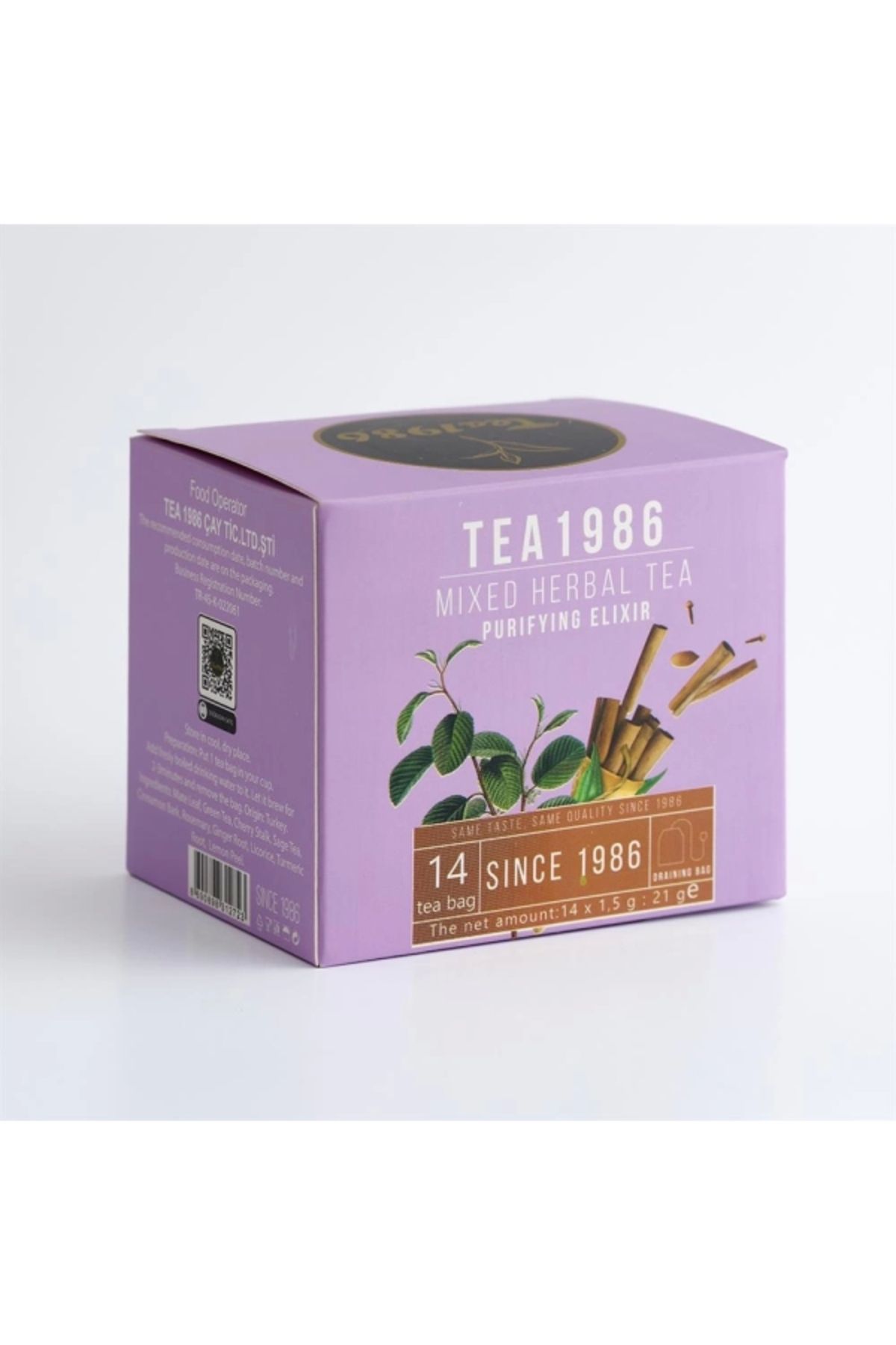 TEA1986 Karışık Bitki Çayı Arındrıcı Iksir Fincan Poşet 21gr