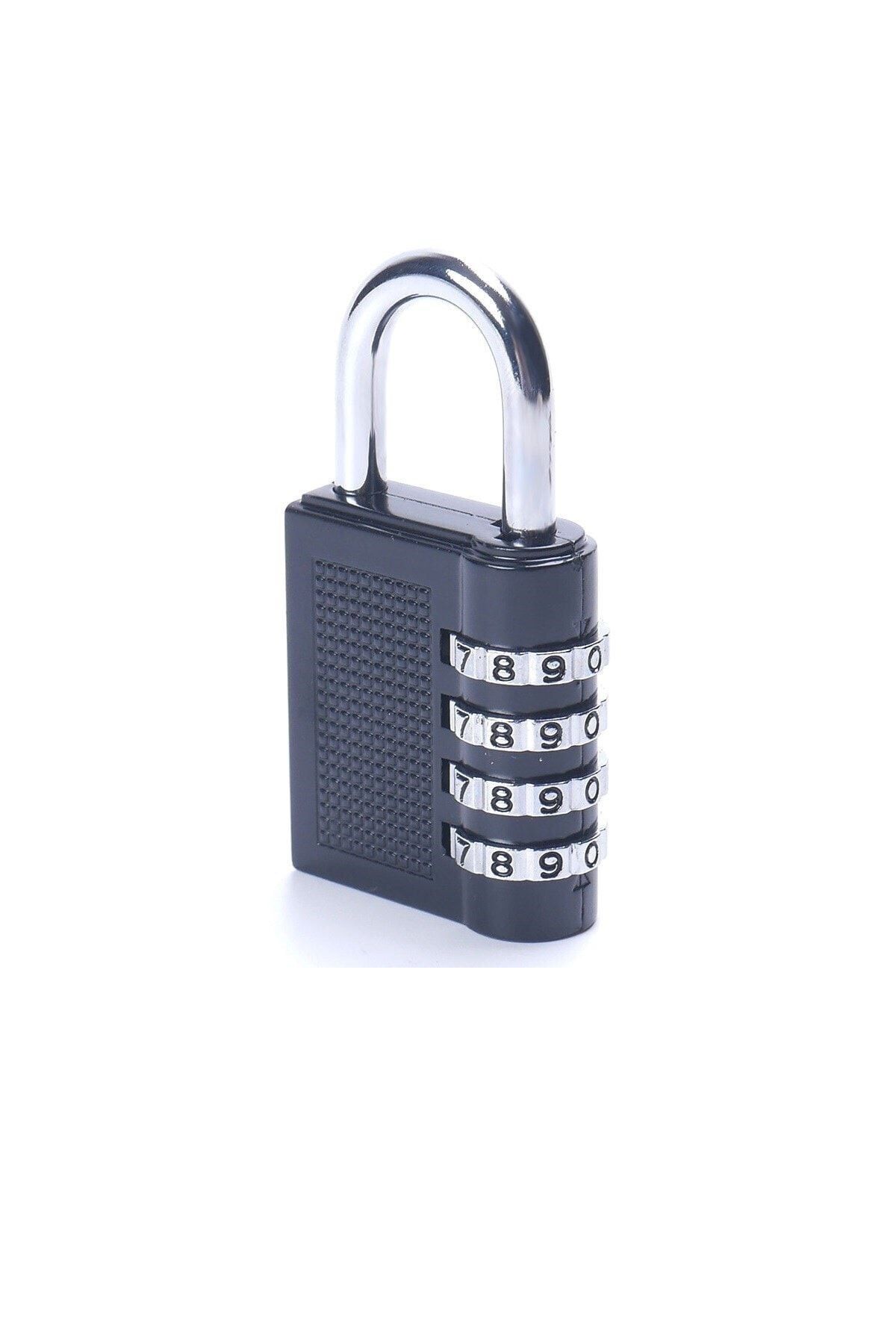 morponi-4 Combination Padlock Cabinet Suitcase Safe Box Piggy Bank Lock Padlock 3