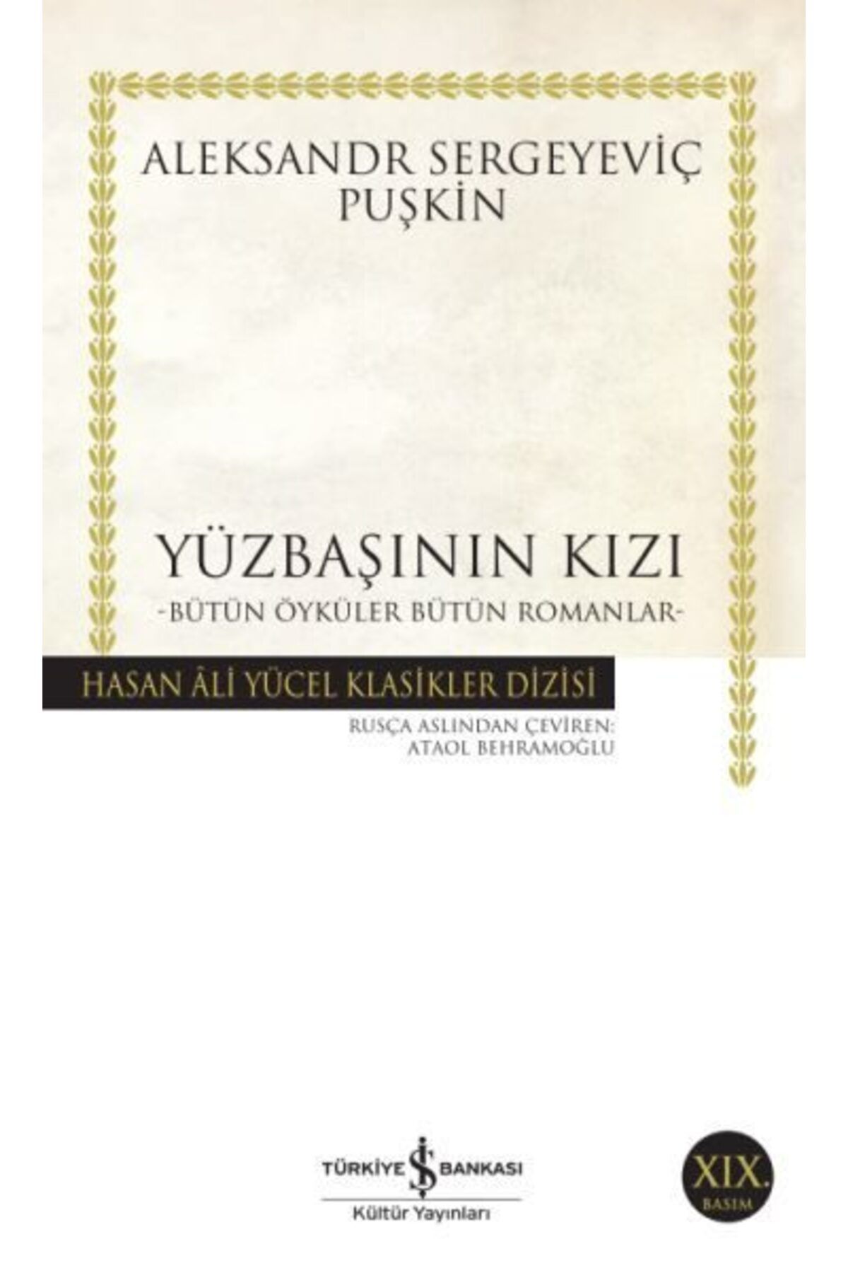Destek Yayınları Yüzbaşının Kızı Hasan Ali Yücel Klasikleri