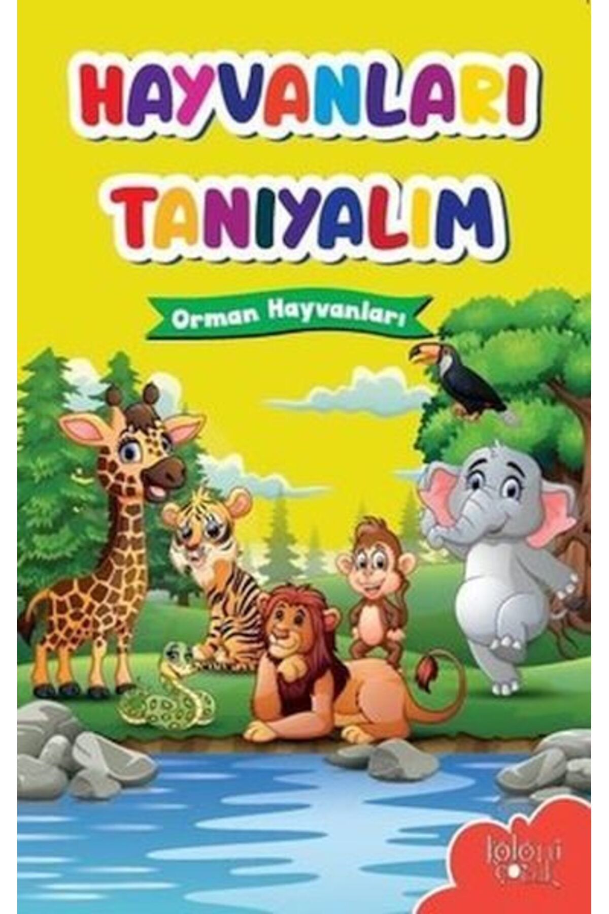 Destek Yayınları Muhteşem Çizimler ve Kolay Anlatım ile Hayvanları Tanıyalım Orman Hayvanları