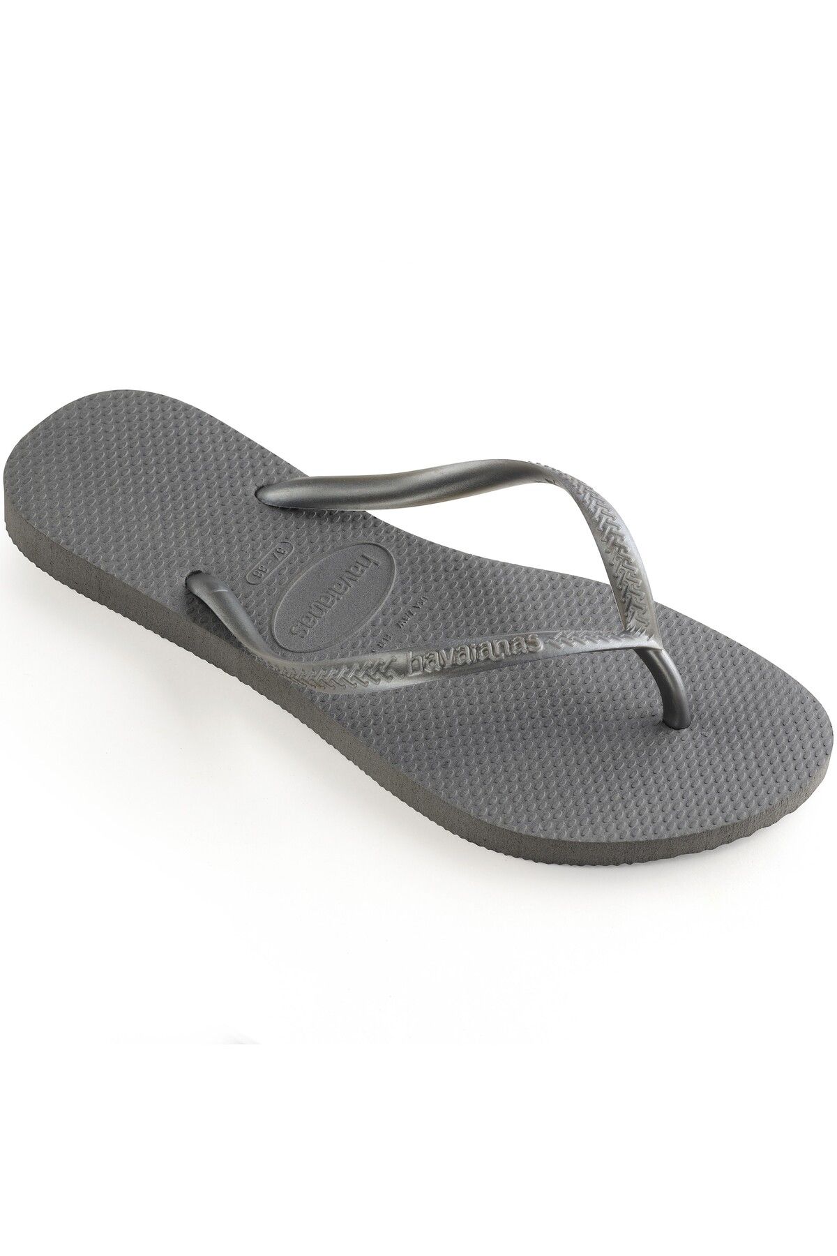 Havaianas-Дамски чехли Havanias Slim Steel Grey Grey 4000030-5178 2