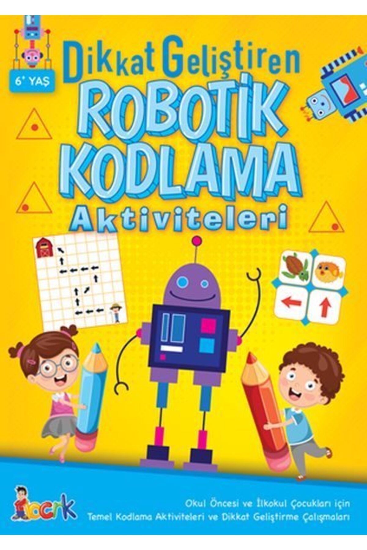 Destek Yayınları Dikkat Geliştiren Robotik Kodlama Aktiviteleri