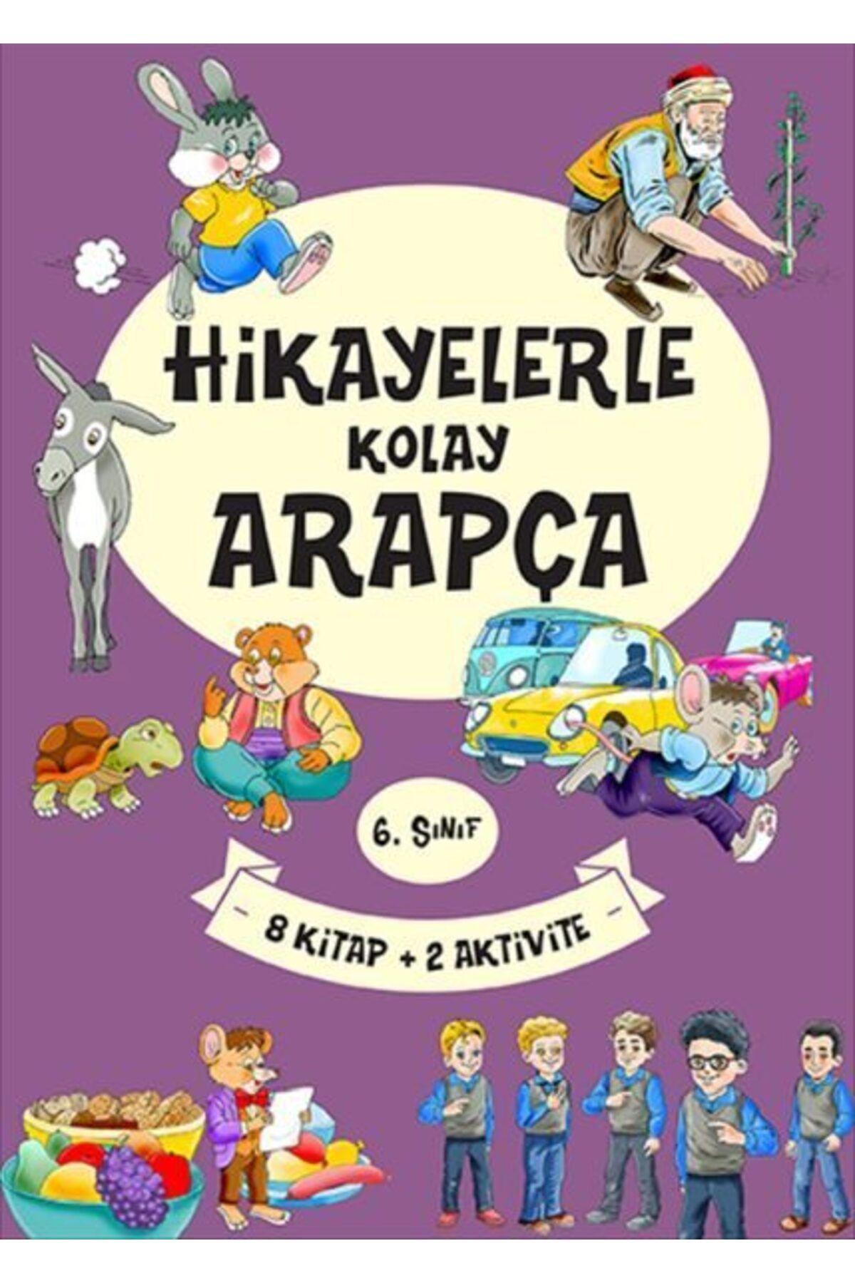 Destek Yayınları 6 Sınıf Hikayelerle Kolay Arapça 8 Kitap 2 Aktivite