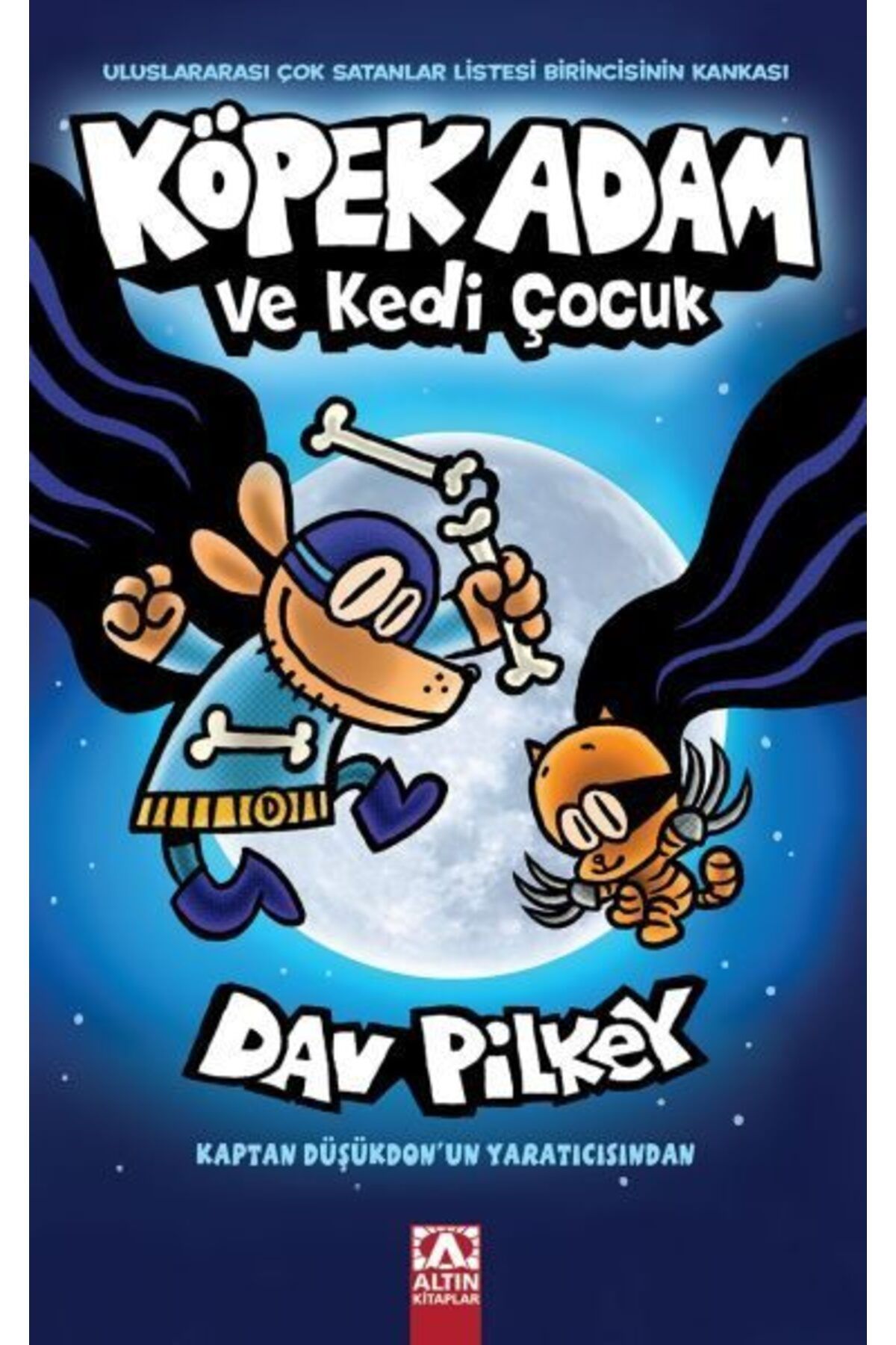 Destek Yayınları Köpek Adam 4 Köpek Adam ve Kedi Çocuk