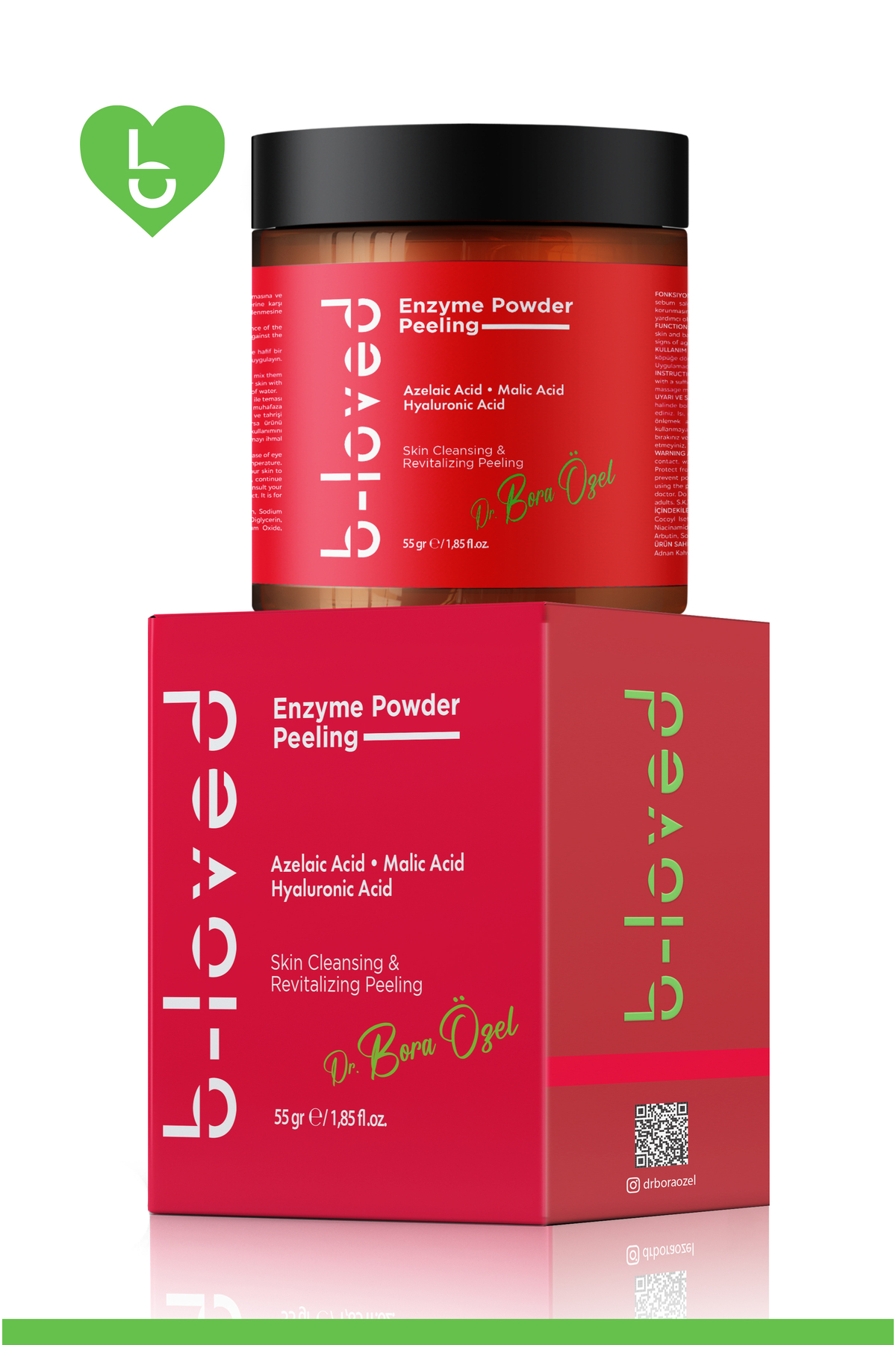 2'li Cilt Bakım Seti 8d Sıkılaştırıcı Yüz Kremi-Malik Asit,Hyaluronik Asit Peeling — 22776655435887 — تصویر 8 از 8
