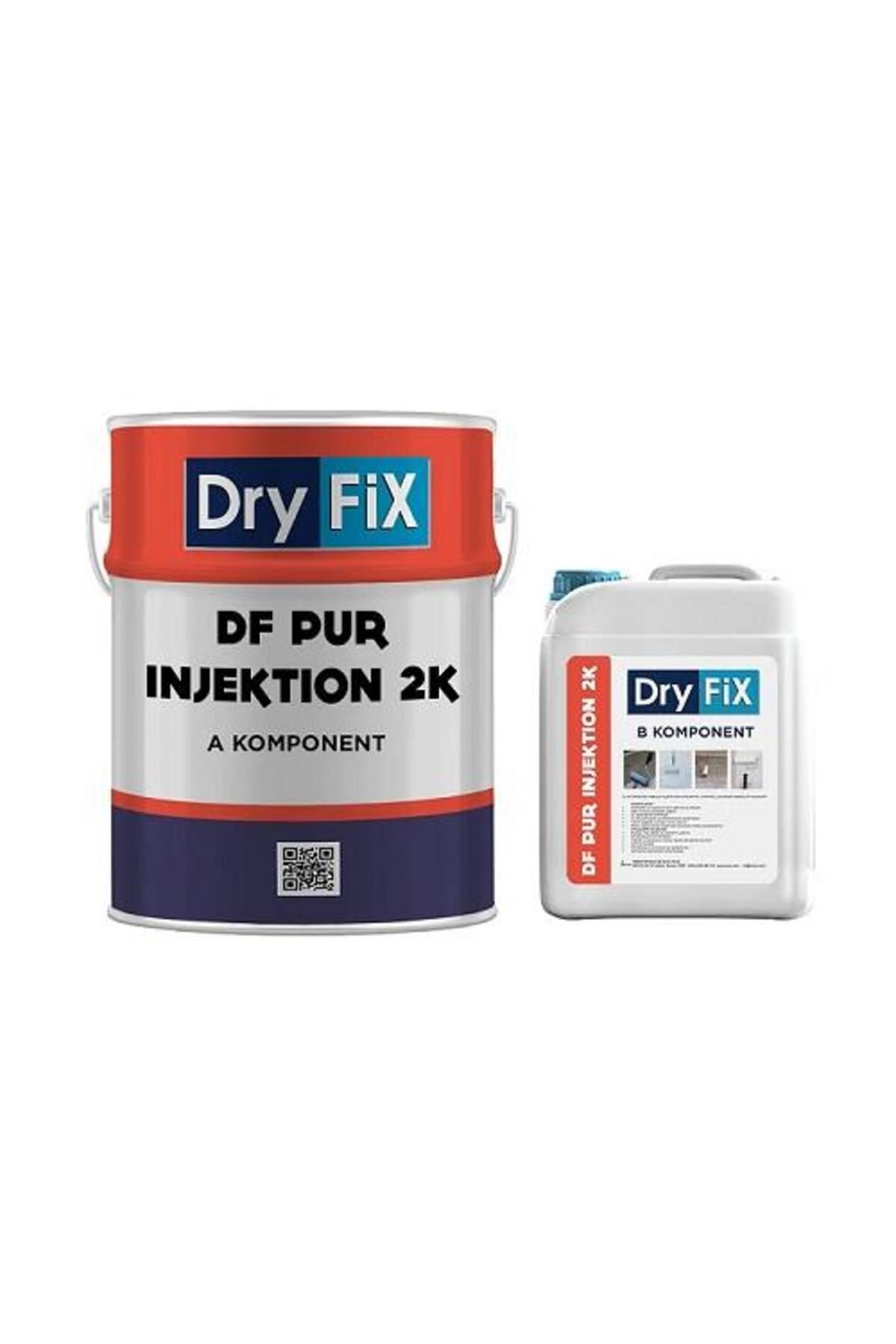 Dryfix Df Pur İnjektion 2K Poliüretan Esaslı Enjeksiyon Reçinesi 27.5 Kg Set