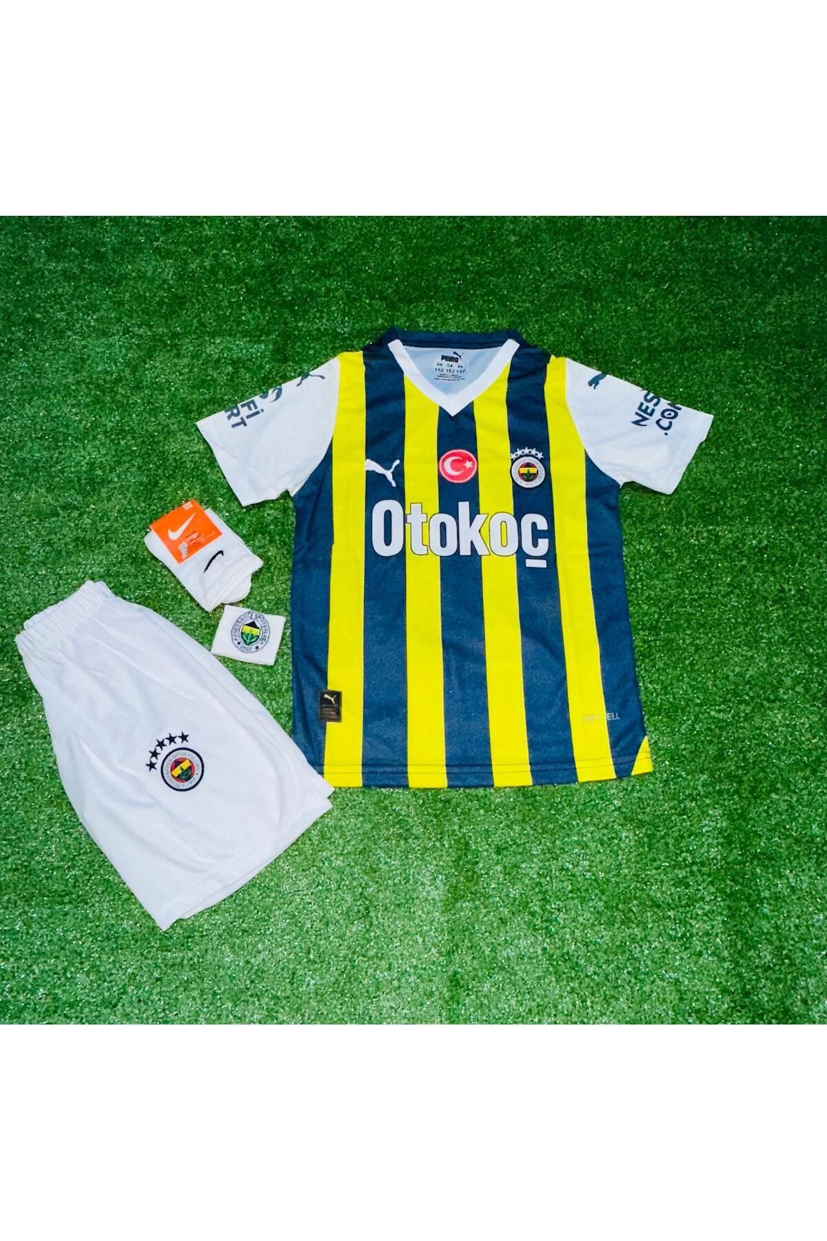 After Party Fênêrbâhçê-isimsiz New Sezon Çubuklu Çoçuk Çorap Bileklik Hediye Futbol Formas Vs Spor Atlet