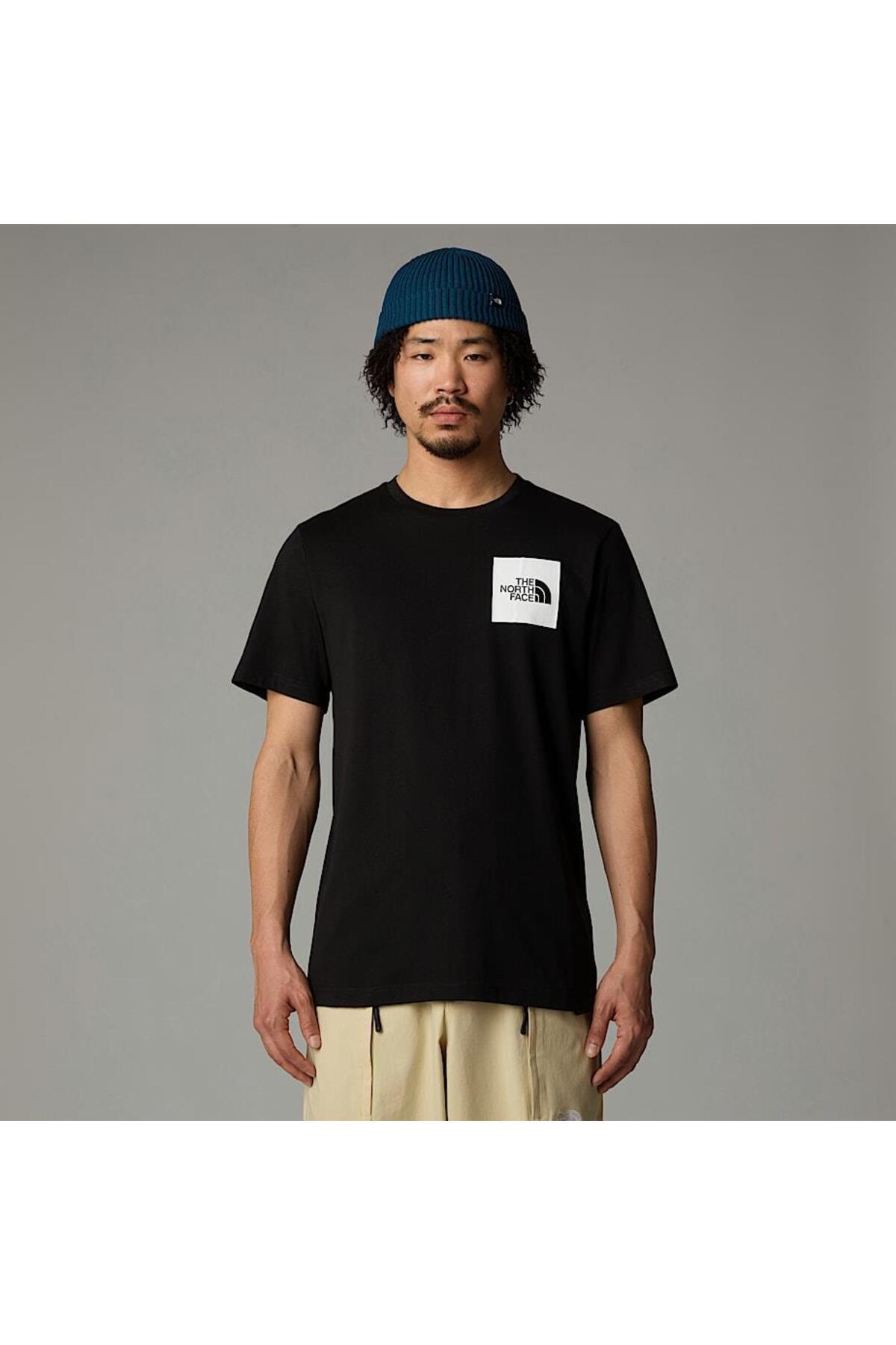 نورث فیس تی شرت مردانه مشکی The North Face M Ss Fine Tee Nf0a8a6mjk31