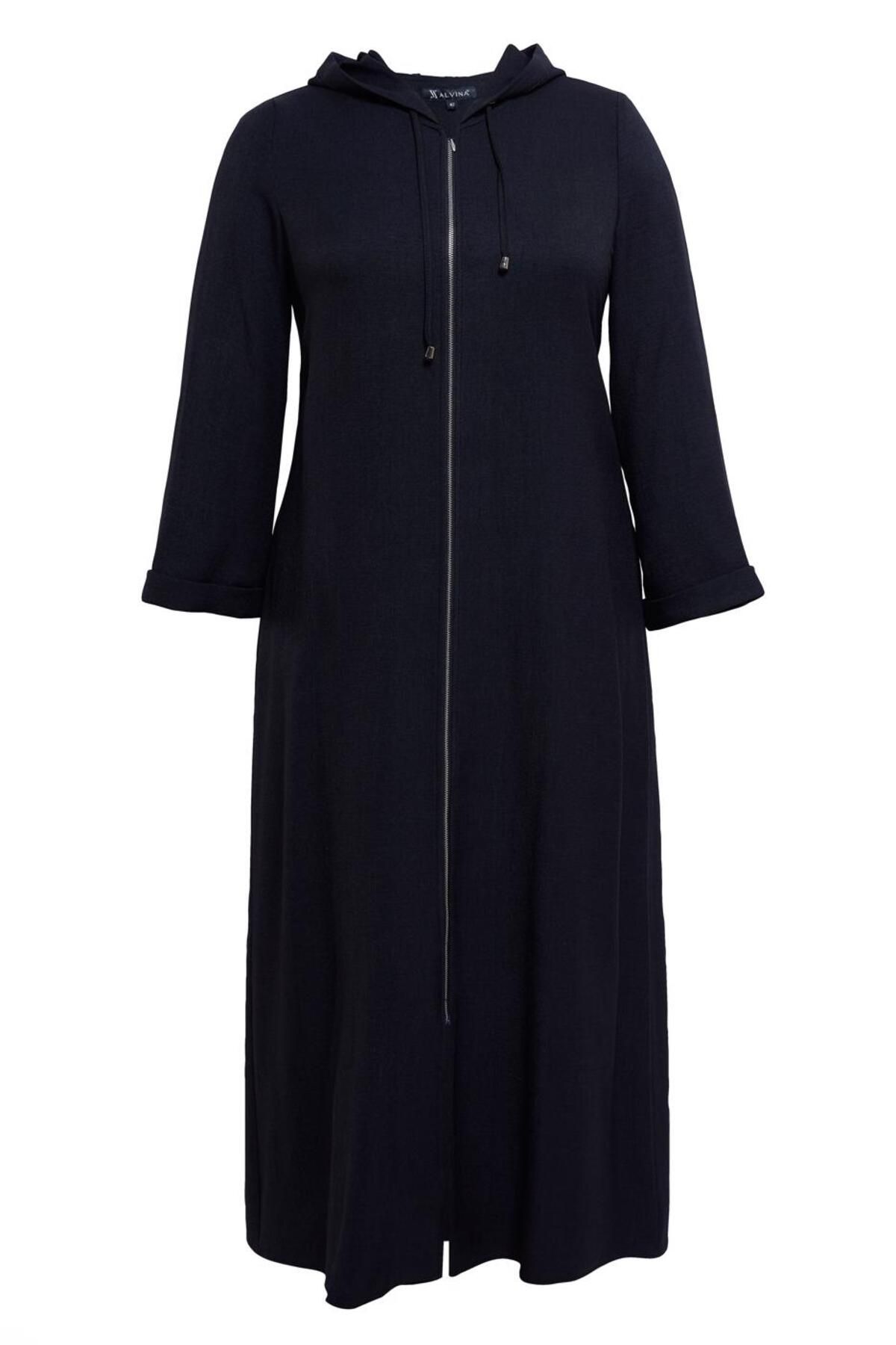 HOODED PLUS SIZE WEAR AND GO 44584 Alvina