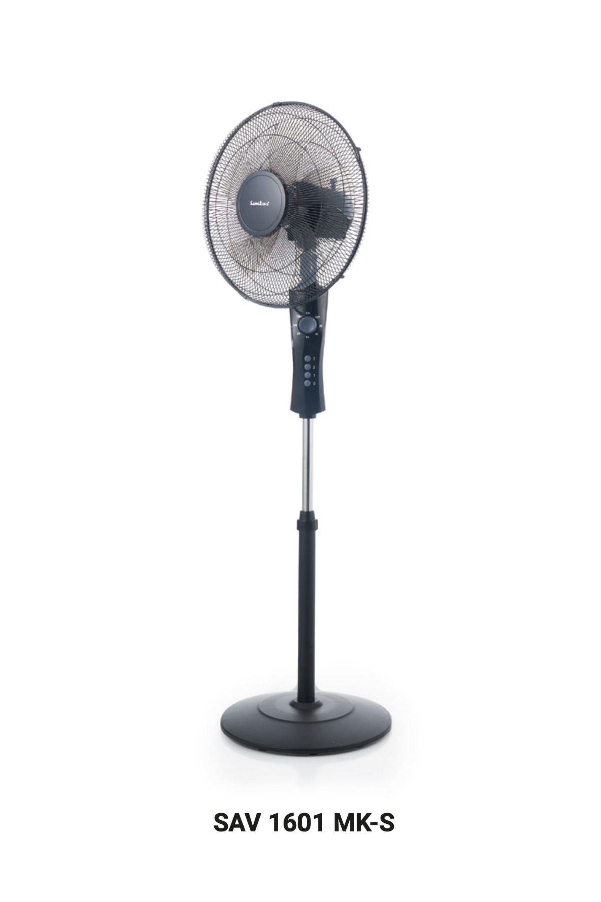 Simtaş SAV 1601 MK 16'' Zaman Ayarlı 5 Kanatlı Salınımlı Vantilatör - 2