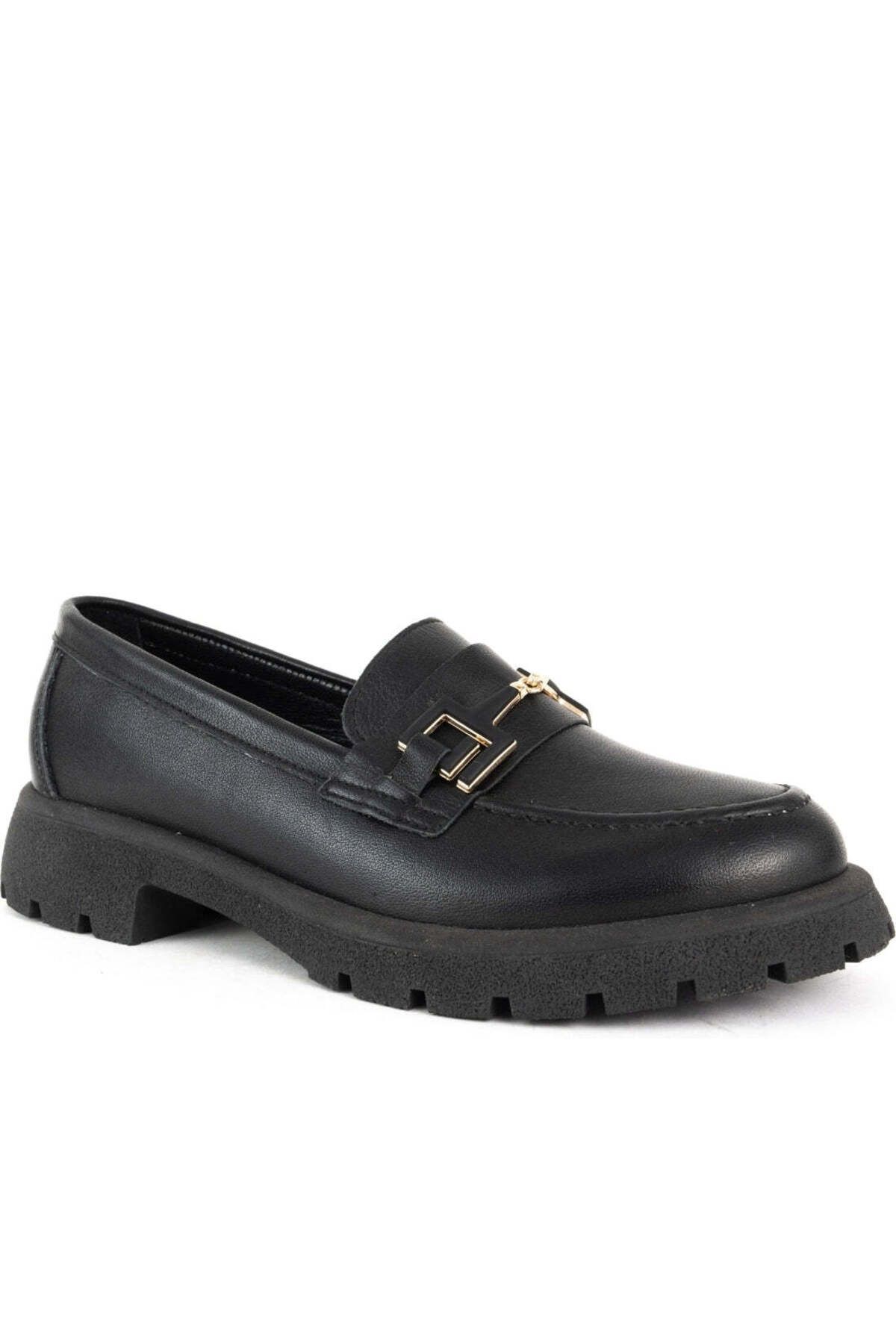 La Conte Mocasini Negri Pantofi Dama Femeie - 40