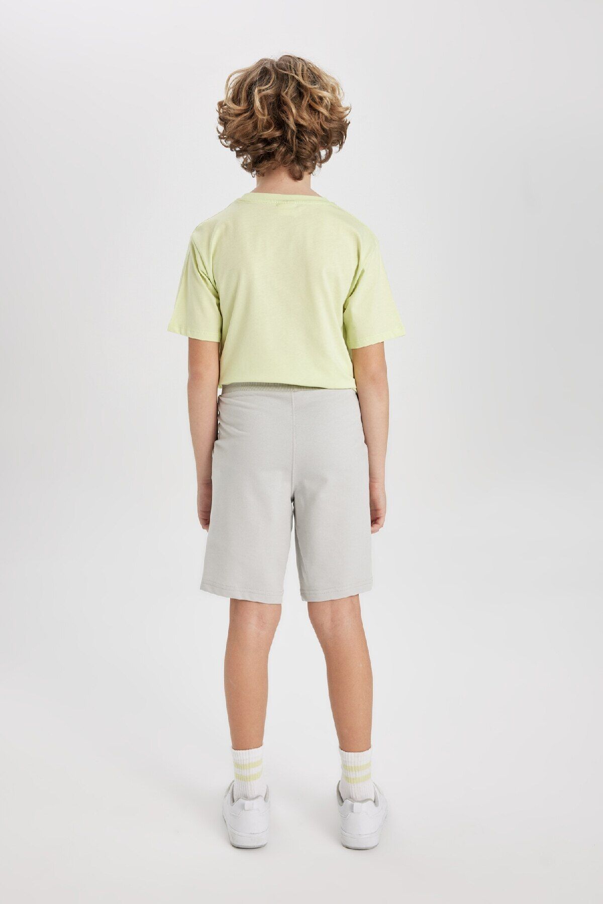 DeFacto-Boy's Basic Bermuda Shorts B5867a824sm 7