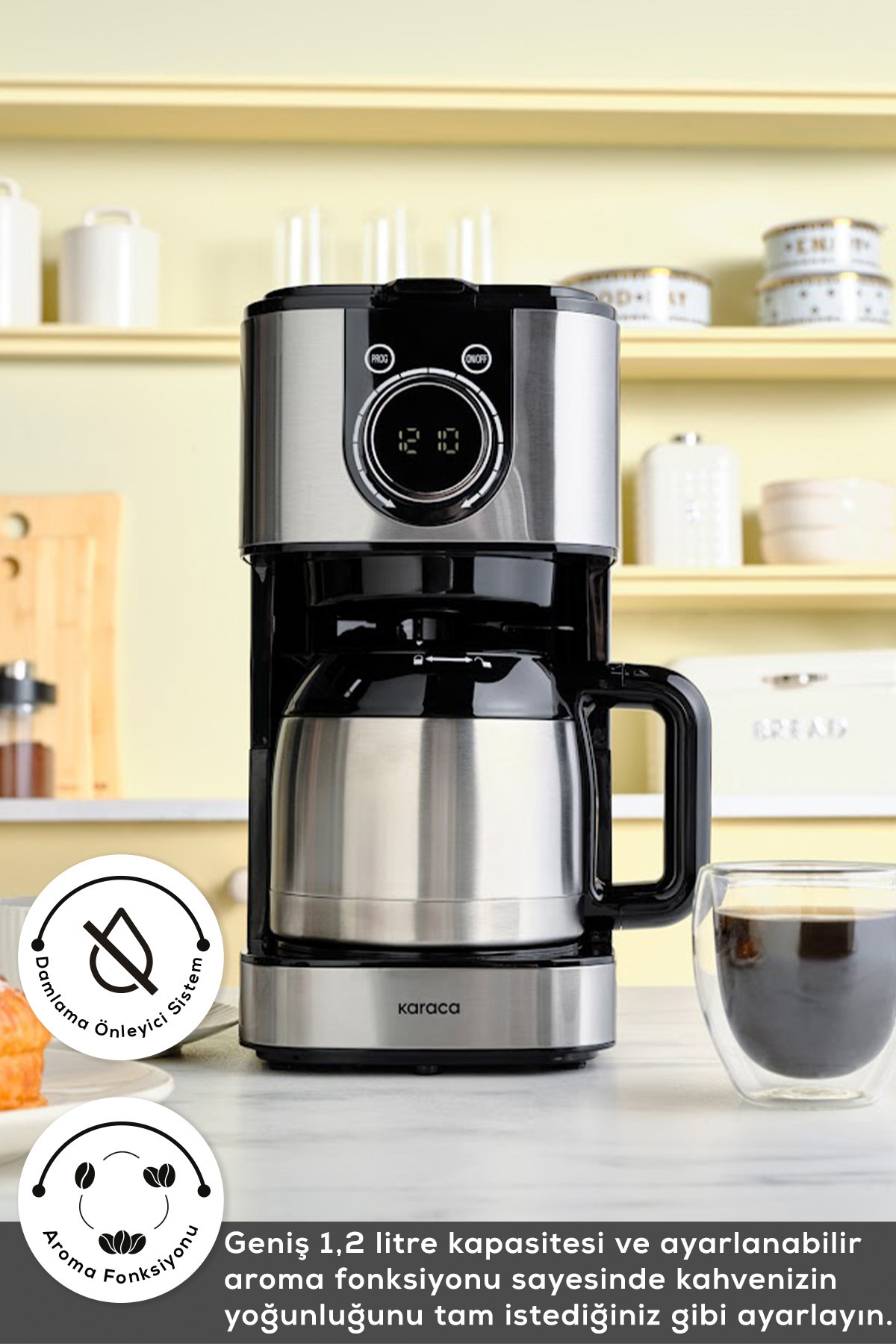 Serie 2303 - Kaffeemaschine mit Stahlfilter