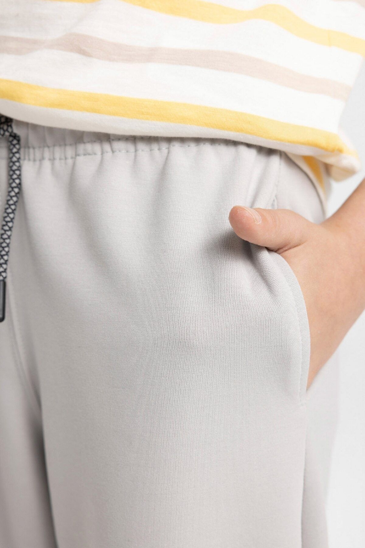 DeFacto-Boy's Elastic Jogger Sweatpants with Pockets - C2093A824Sp 6