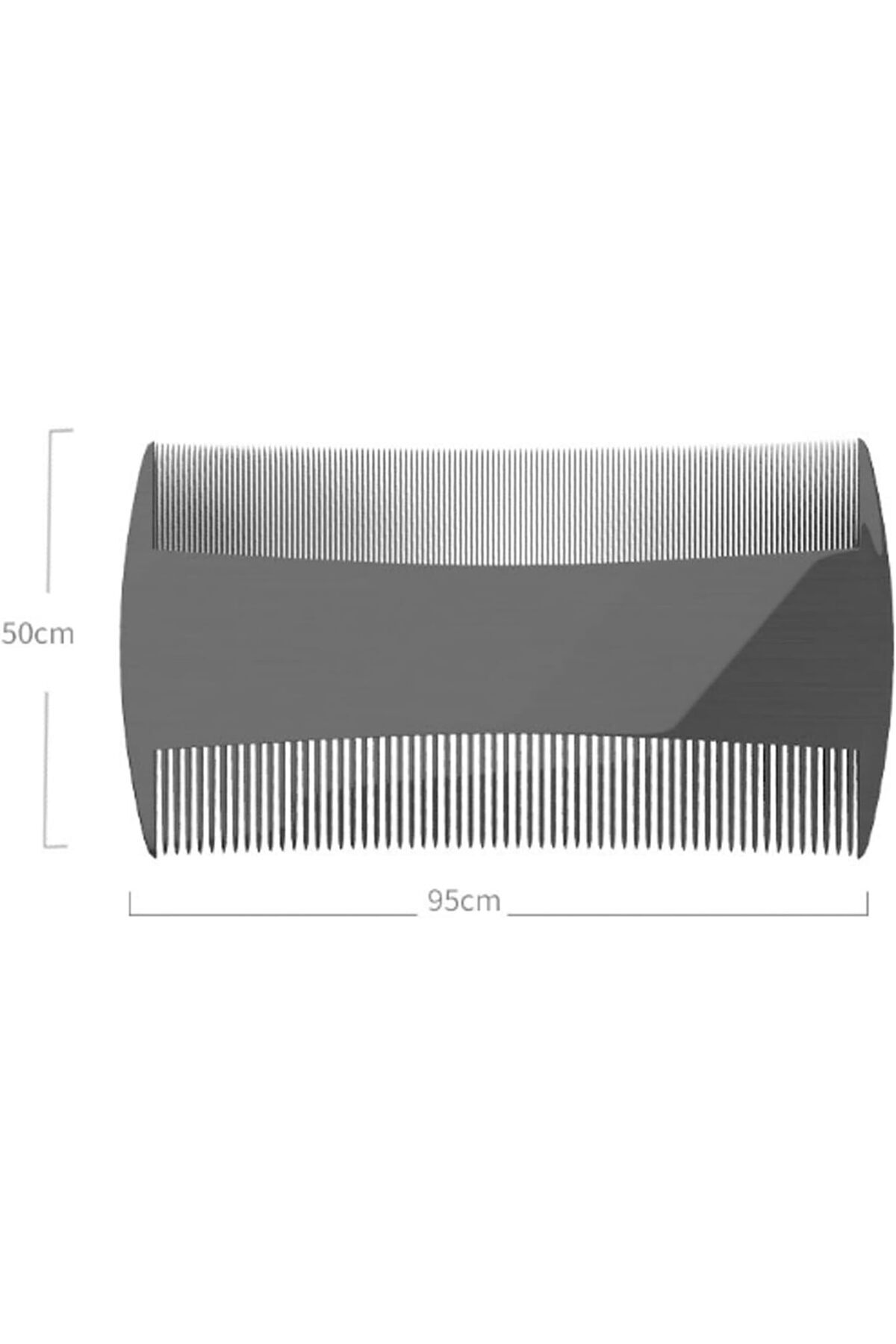 COOYA-5 Pcs Double-Sided Pocket Comb,Compact & Portable,Fine-Toothed,for Men's Hair Beard,Sideburns 4