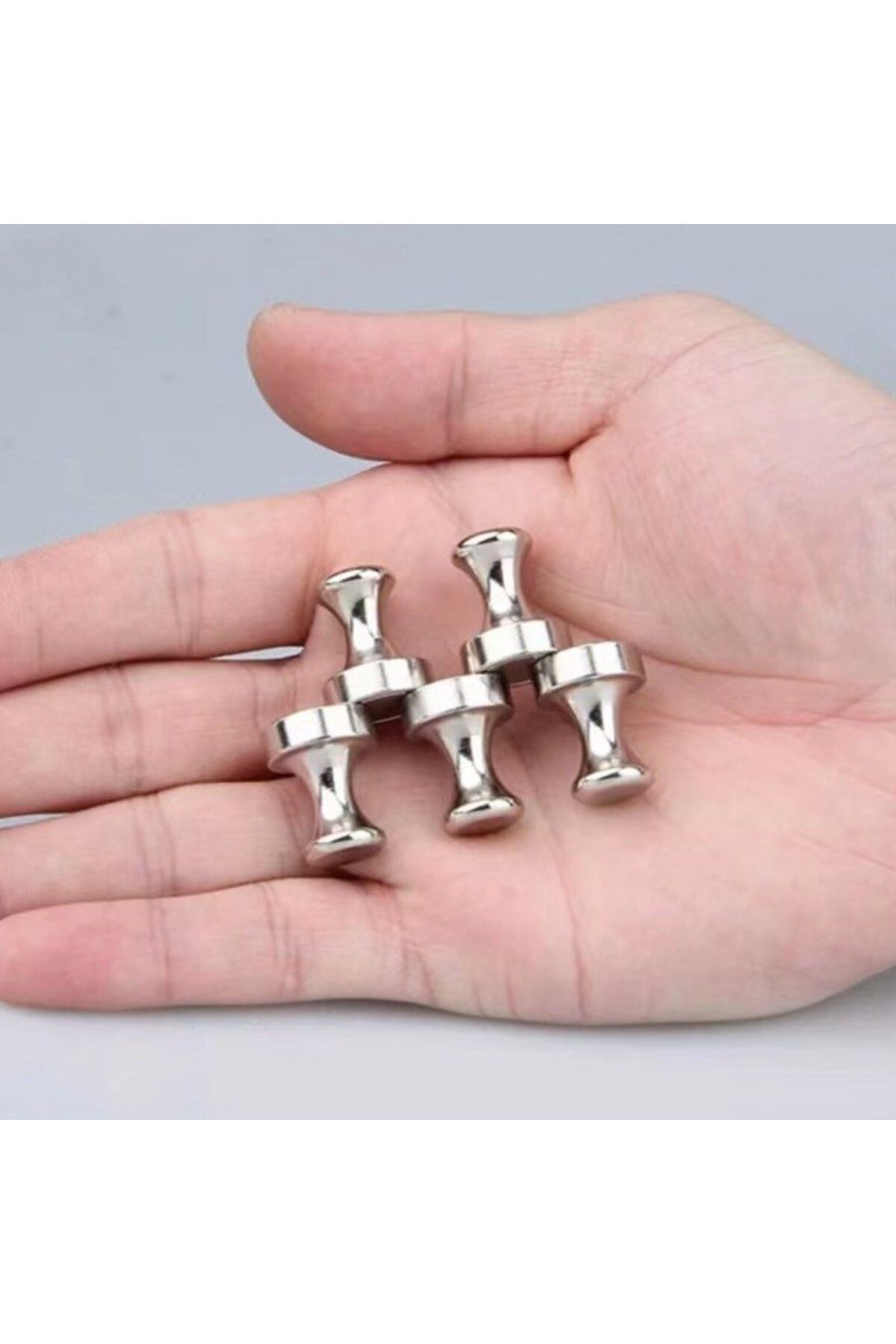 COOYA-12 Magnetic Pins, Strong Suction, Flexible Movement, 12 * 16cm, For Teaching Office, Round, Black 3