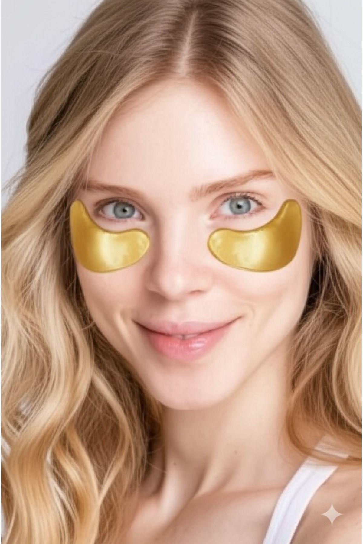 Deep Passion-60 Pieces under Eye Brightening - Firming, Repairing Gold Powder and Calogen Mask (30 Pairs) 3