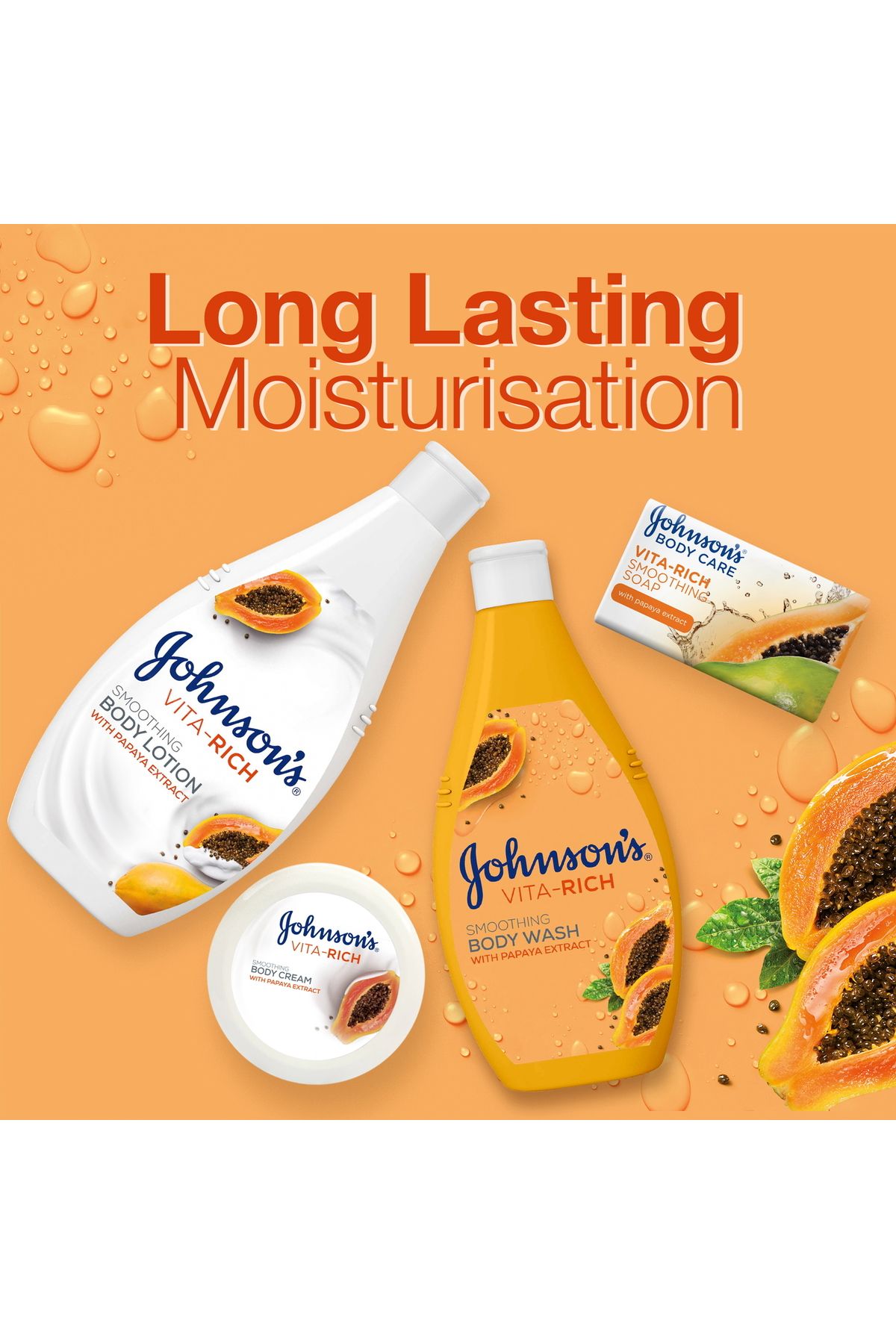 Johnson & Johnson-لوشن الجسم جونسون فيتا ريتش لتنعيم البشرة 400 مل 2