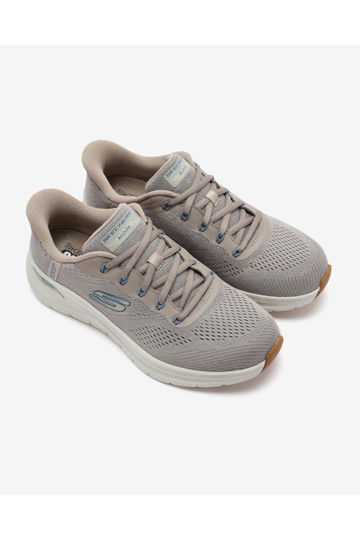 Skechers  ARCH FIT 2.0-LESTUR Erkek Bej Spor Ayakkabı 232712 TPBL - Görsel 6