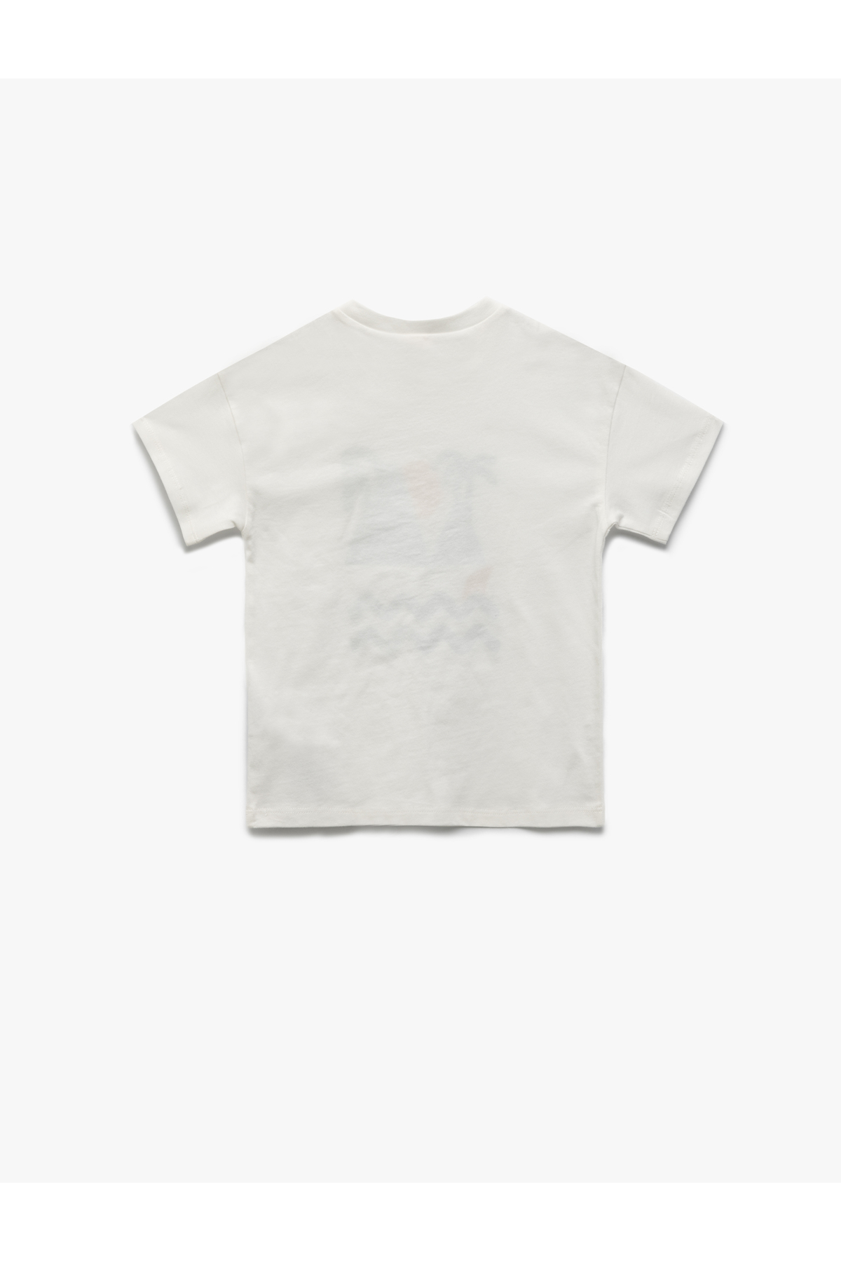 Koton Pamuklu Bisiklet Yaka Kısa Kollu Baskılı Tişört fotoğrafı 2 (önizleme)