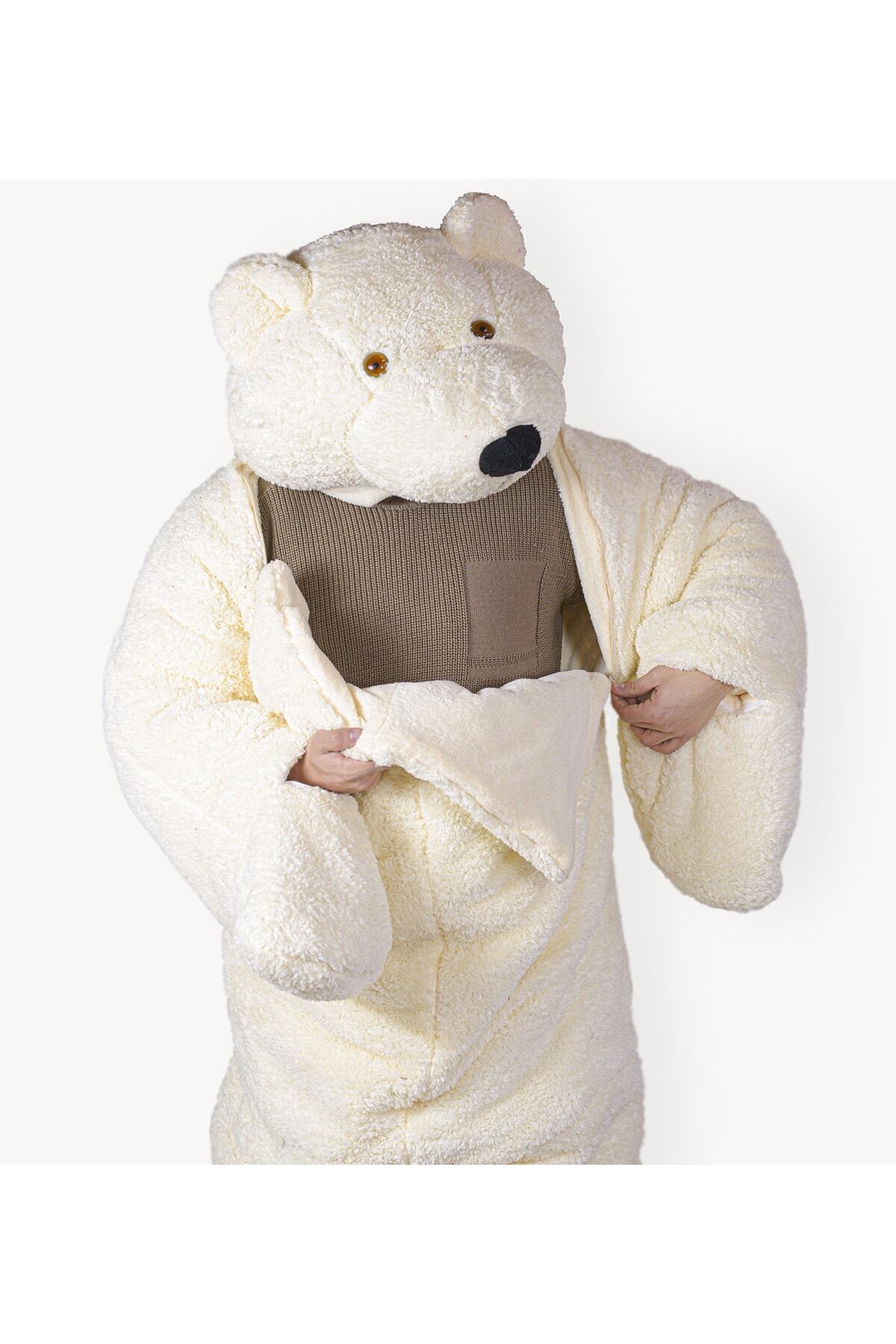 トップス sleeping bear Pababo Paptex Teddy Bear Head Zippered Sleeping Bag - Trendyol
