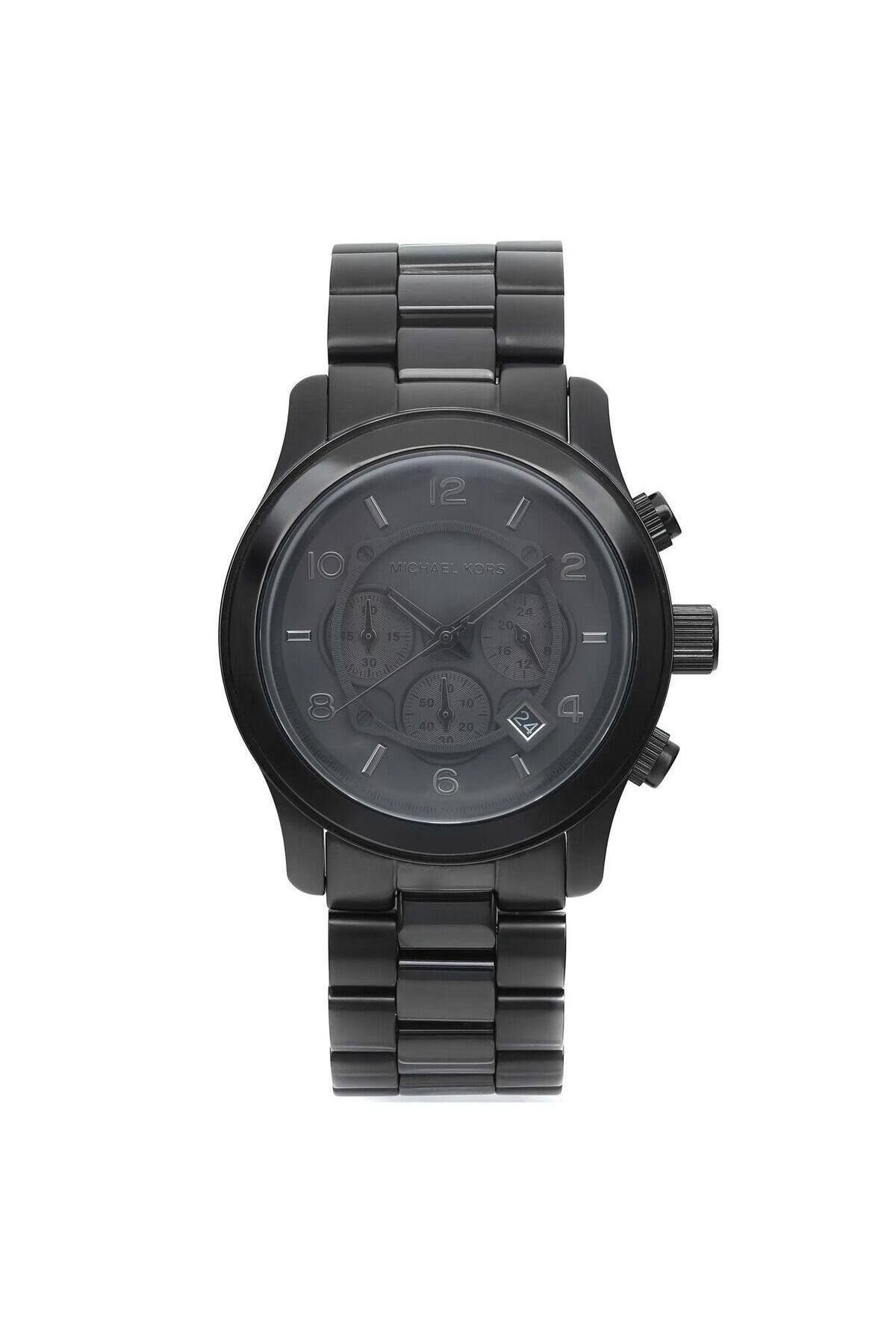 michael kors watches black and gold