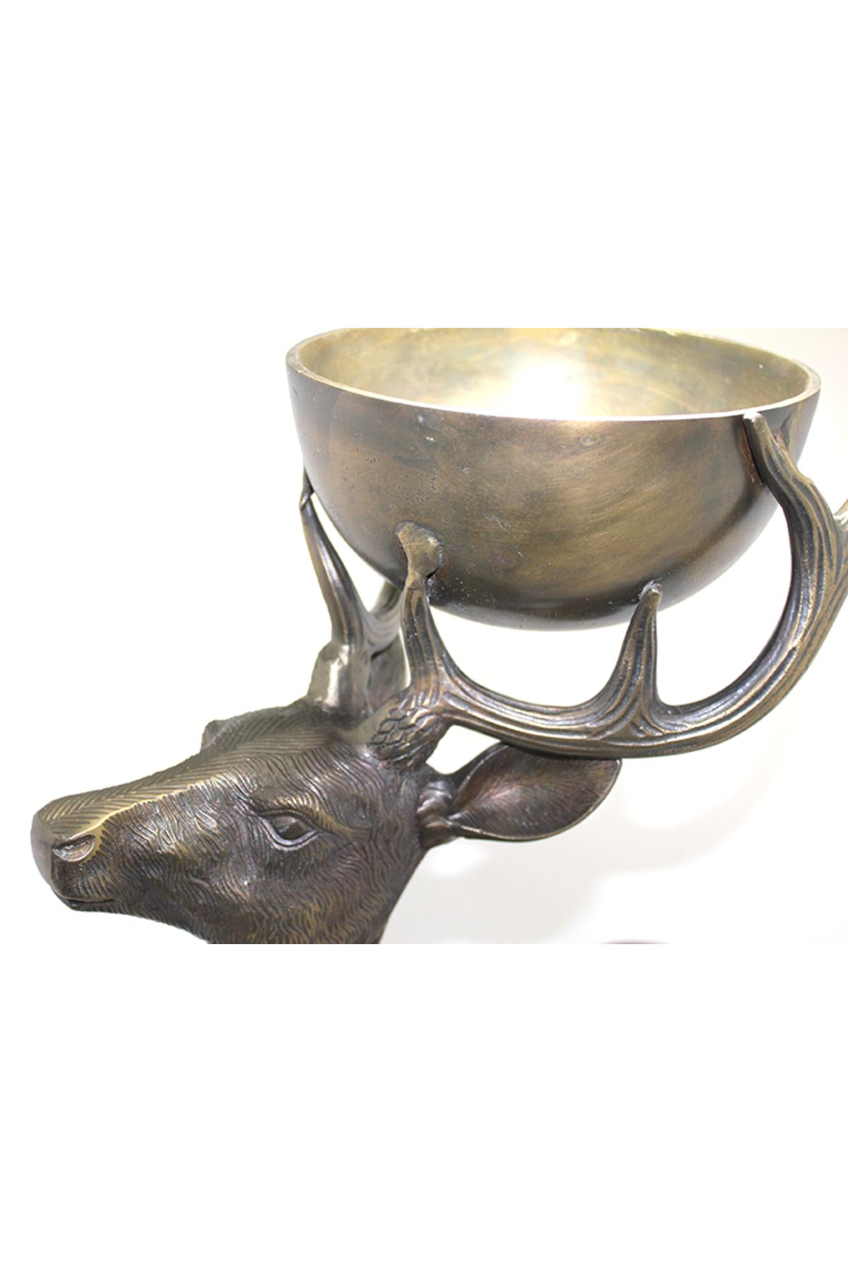 Seçkin Trend Metal Geyikli Kase 77 Cm