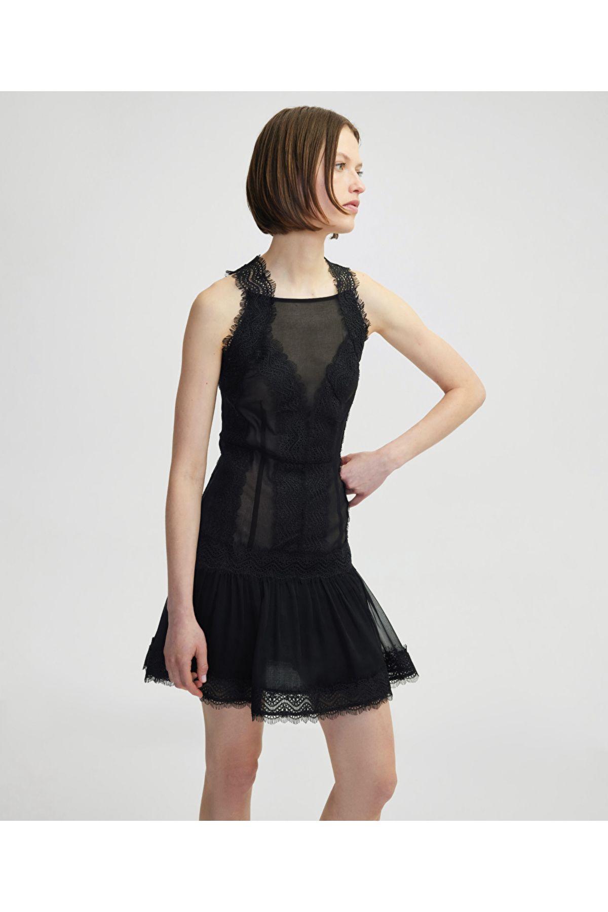 İpekyol-Lace mix dress 2