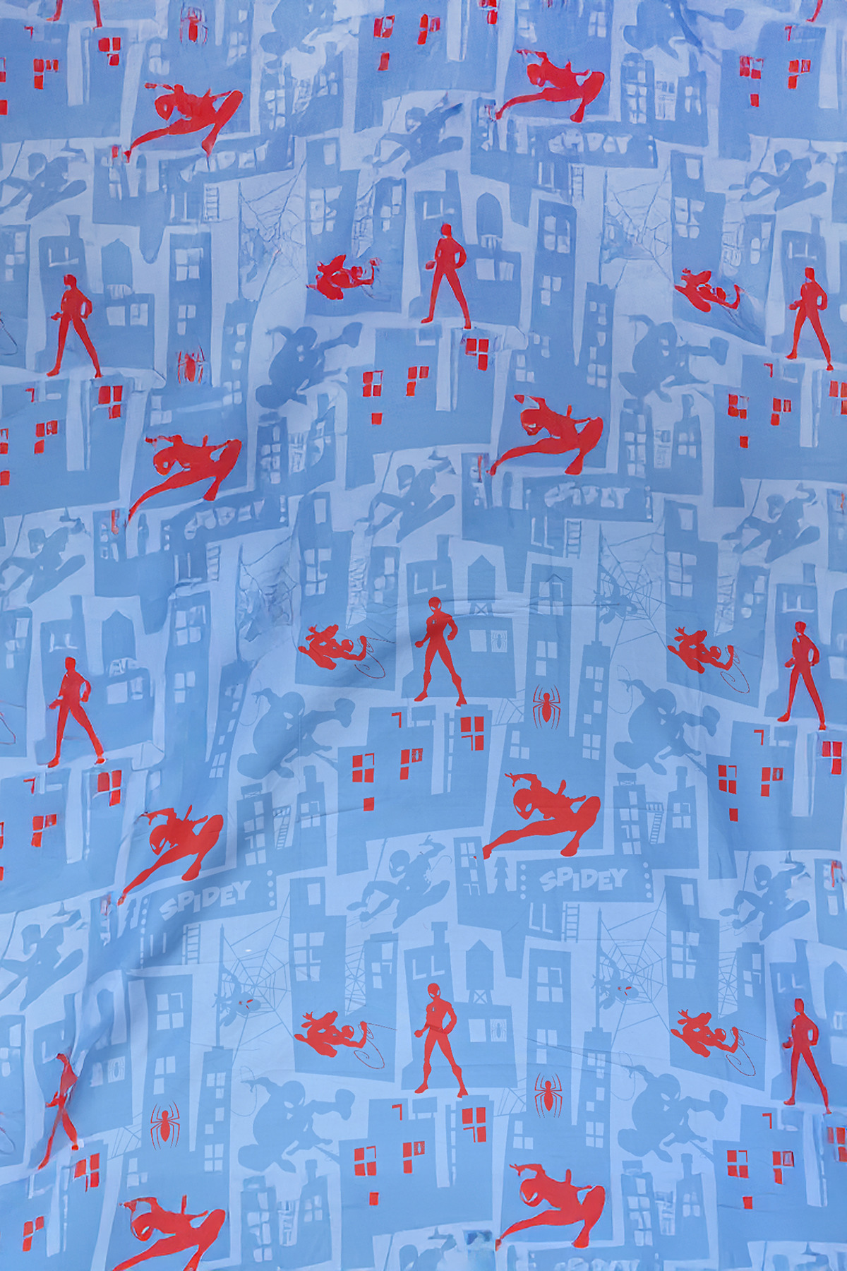 SPIDERMAN-5-in-1 Bnb Comforter Bedding Set – Brushed Microfiber & Polyester Shell – Red 6