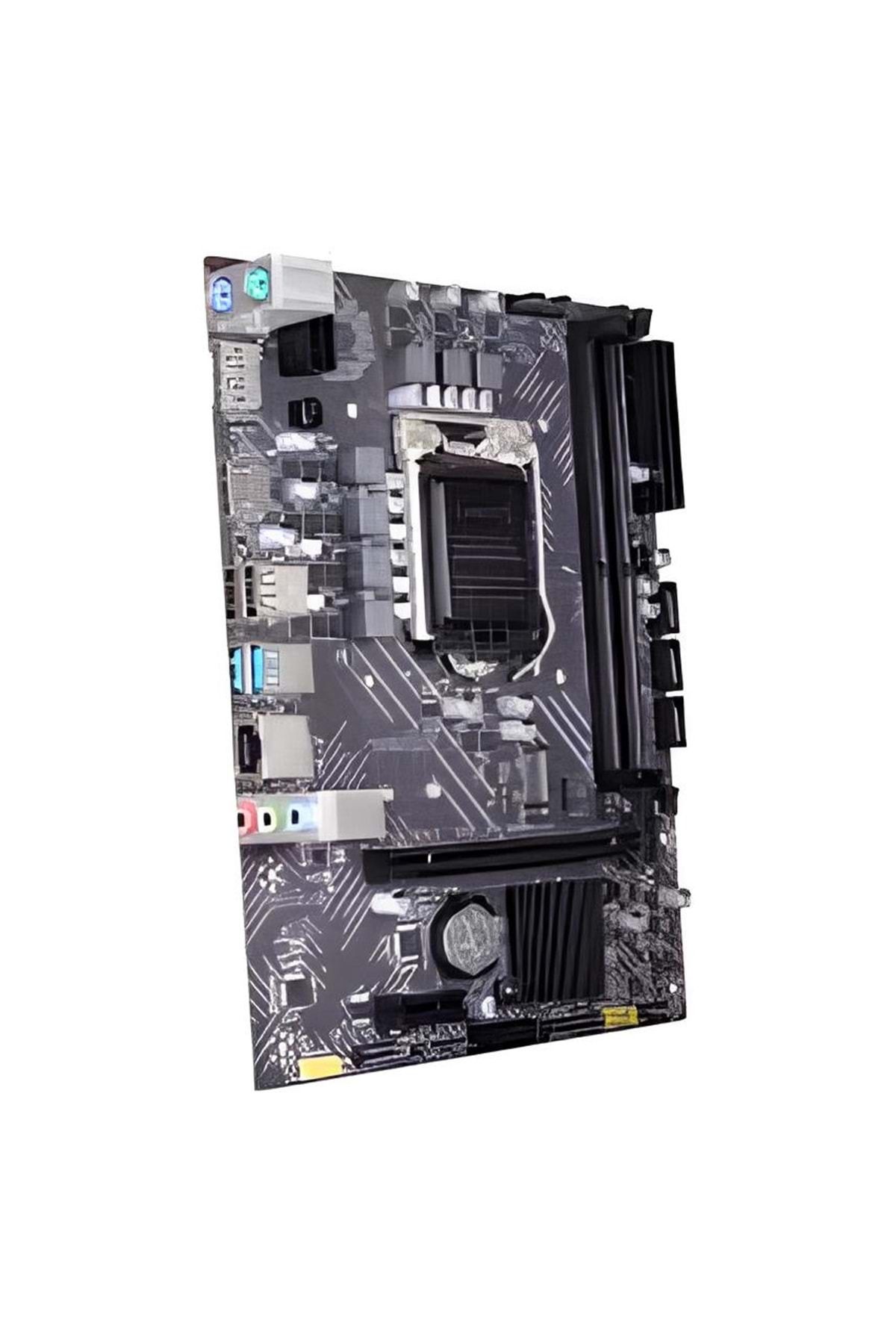 TURBOX-H510P V1.1 (Z590) Sata,M2 Ddr4 3200Mhz Usb3.0 Dp HDMI Audio G.Lan 1200 Motherboard 2