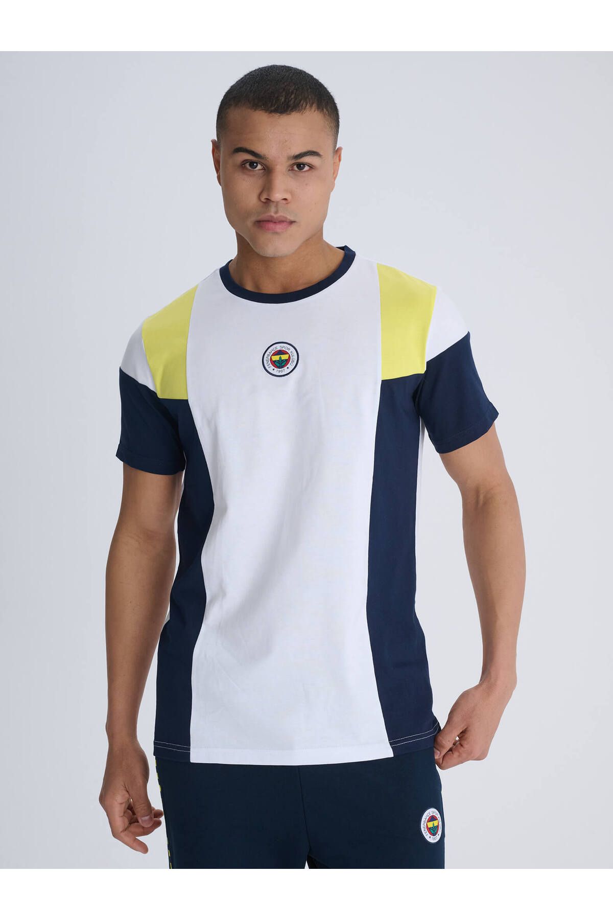 Fenerbahçe ERKEK TRIBUN RENK BLOKLU TSHIRT