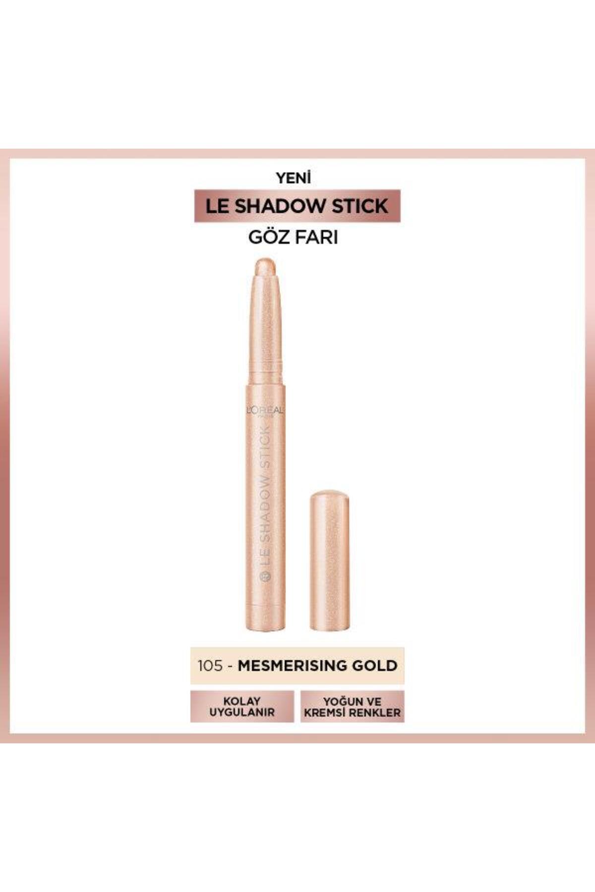 L'Oreal Paris L'Oréal Paris Le Shadow Stick Göz Farı - 105 Mesmerizing Gold