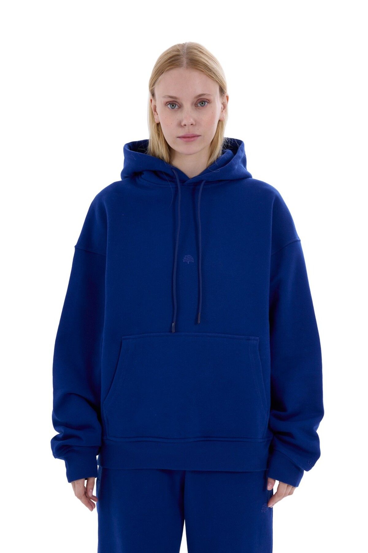 MORREZ Lacivert Enjeksiyon Baskı Sweatshirt K